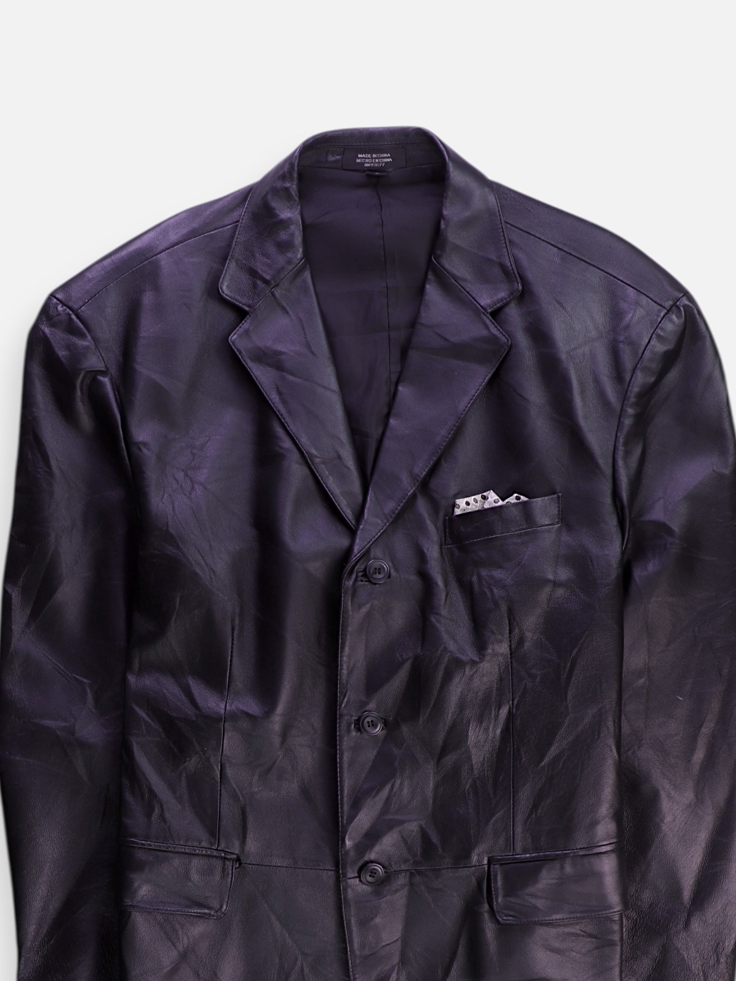 Blazer Cuero - Hombre - XL