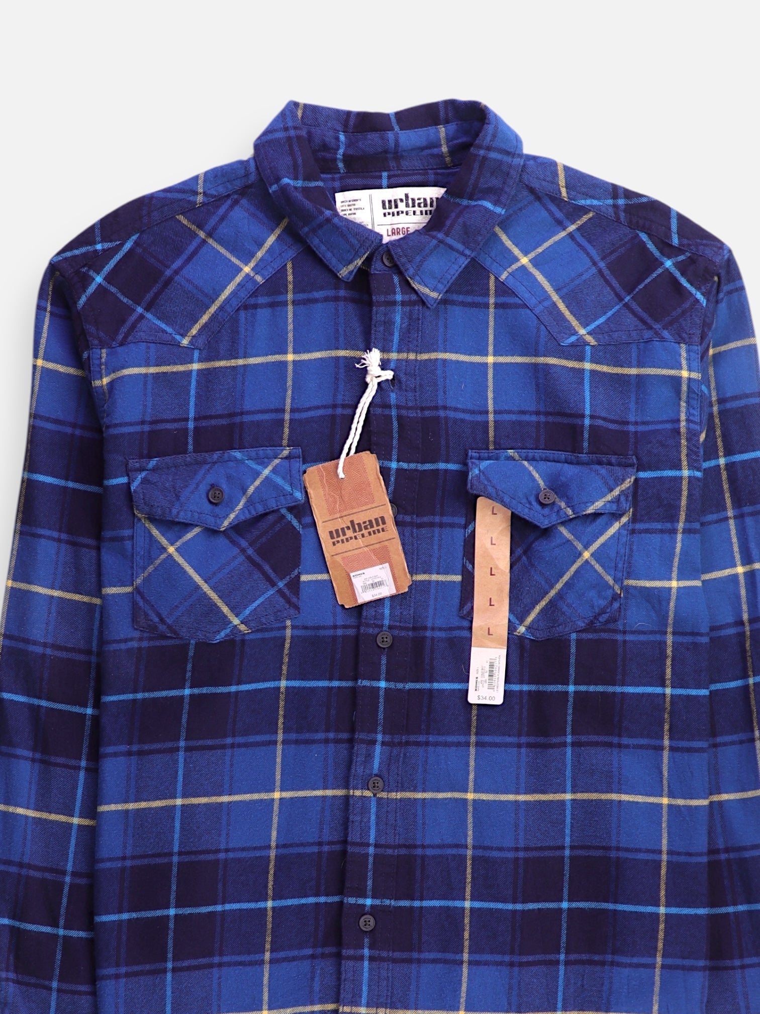 Urban pipeline Camisa Casual - Hombre - Large