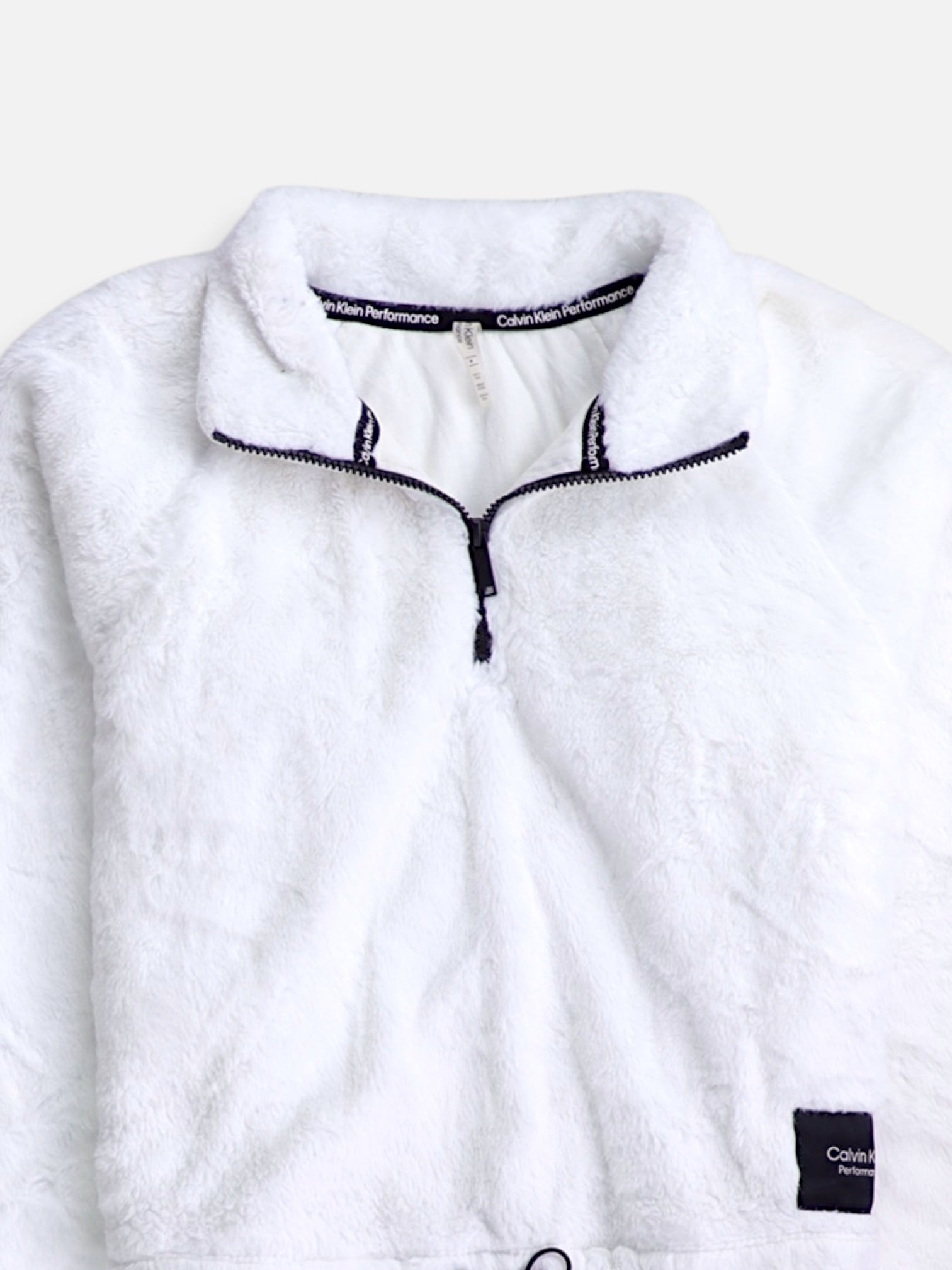 Calvin Klein Sueter Fleece Teddy - Mujer - Medium