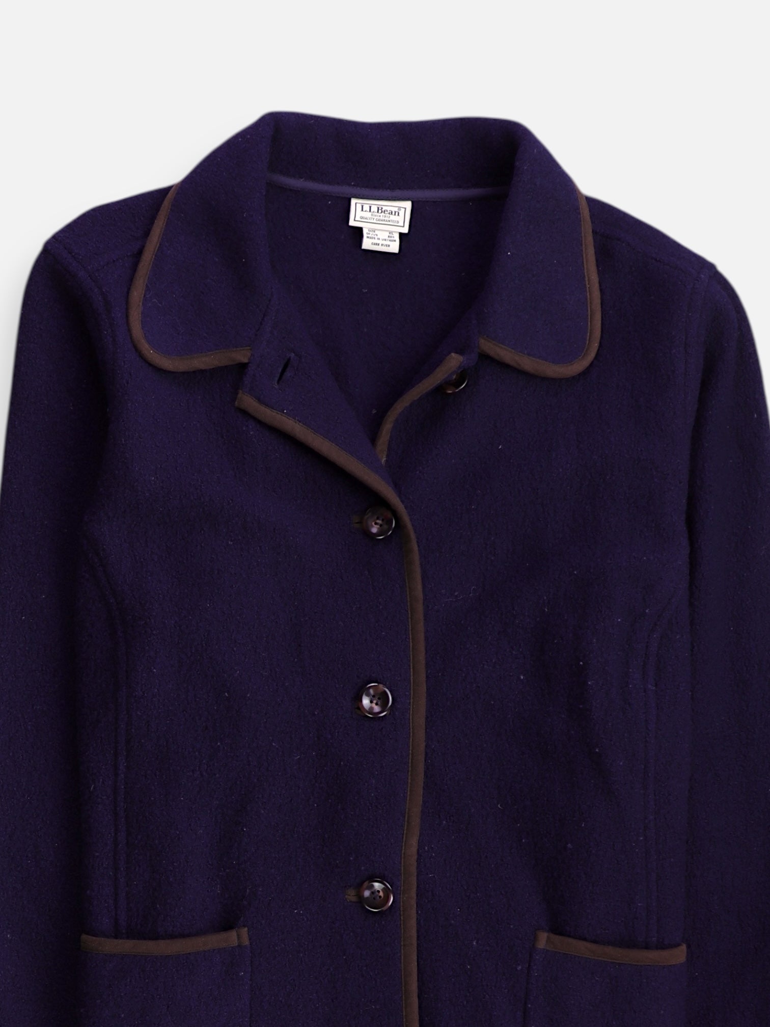 LL BEAN Sueter Cardigan Casual - Mujer - XL