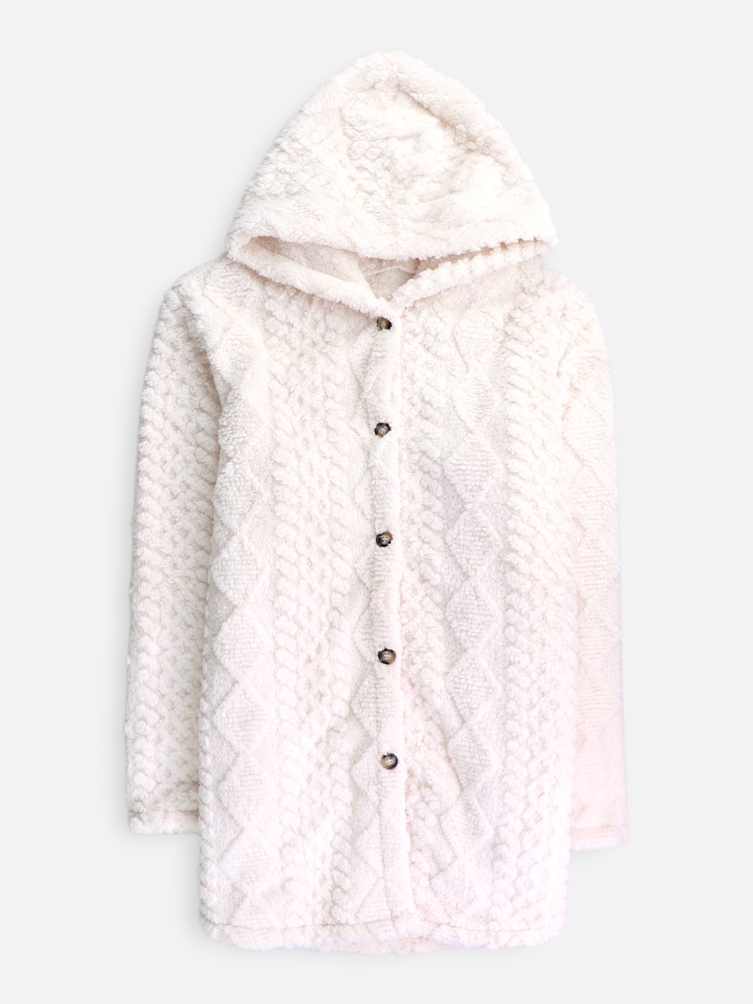 Sudadera Hoodie Teddy - Mujer - XL