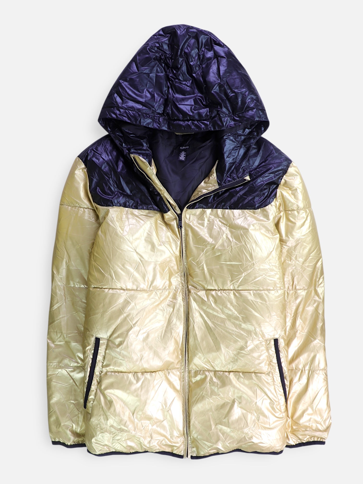 ALFANI Chaqueta Puffer Impermeable - Hombre - Large