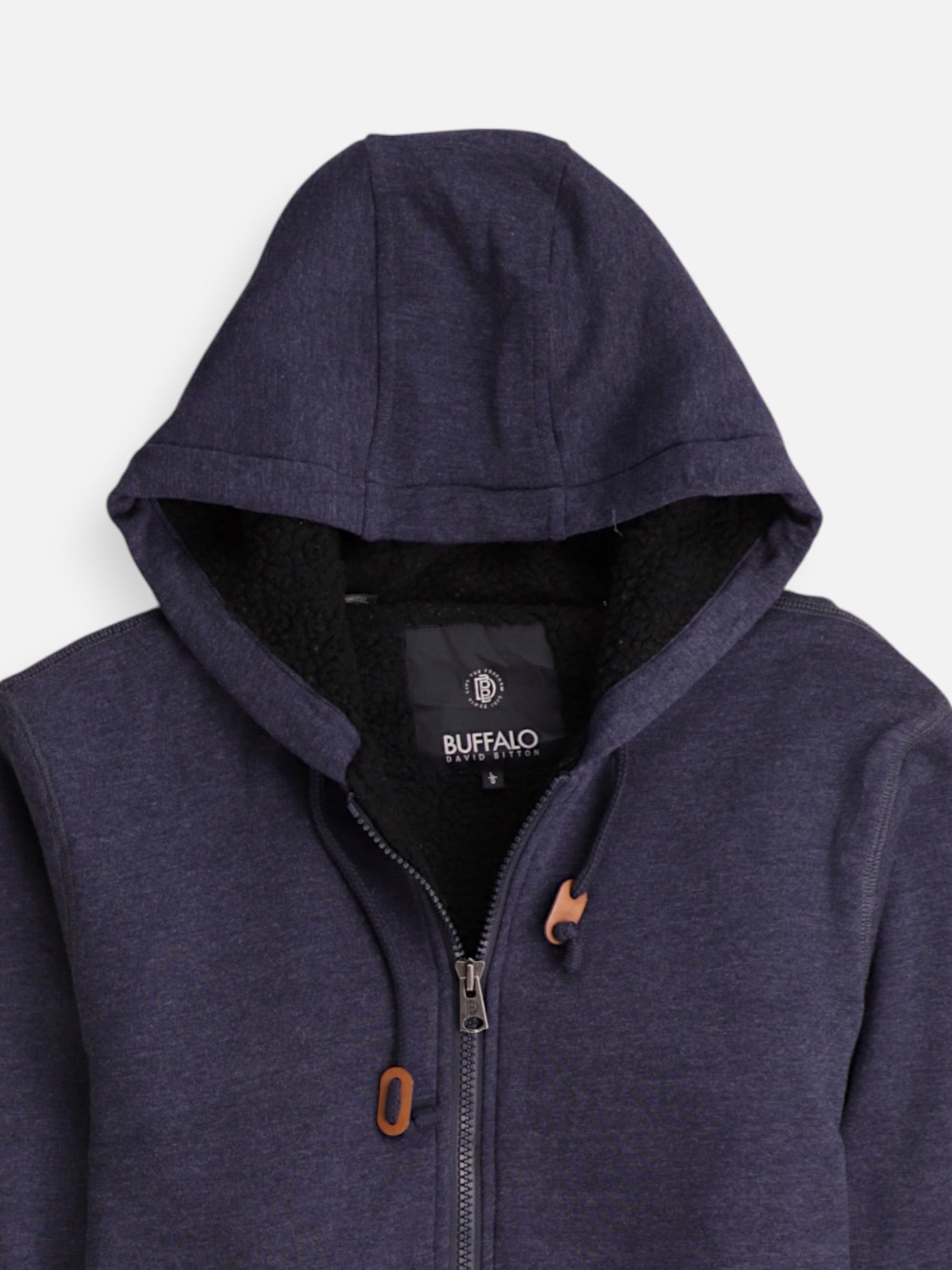 BUFFALO Sudadera Hoodie Basic - Hombre - Large