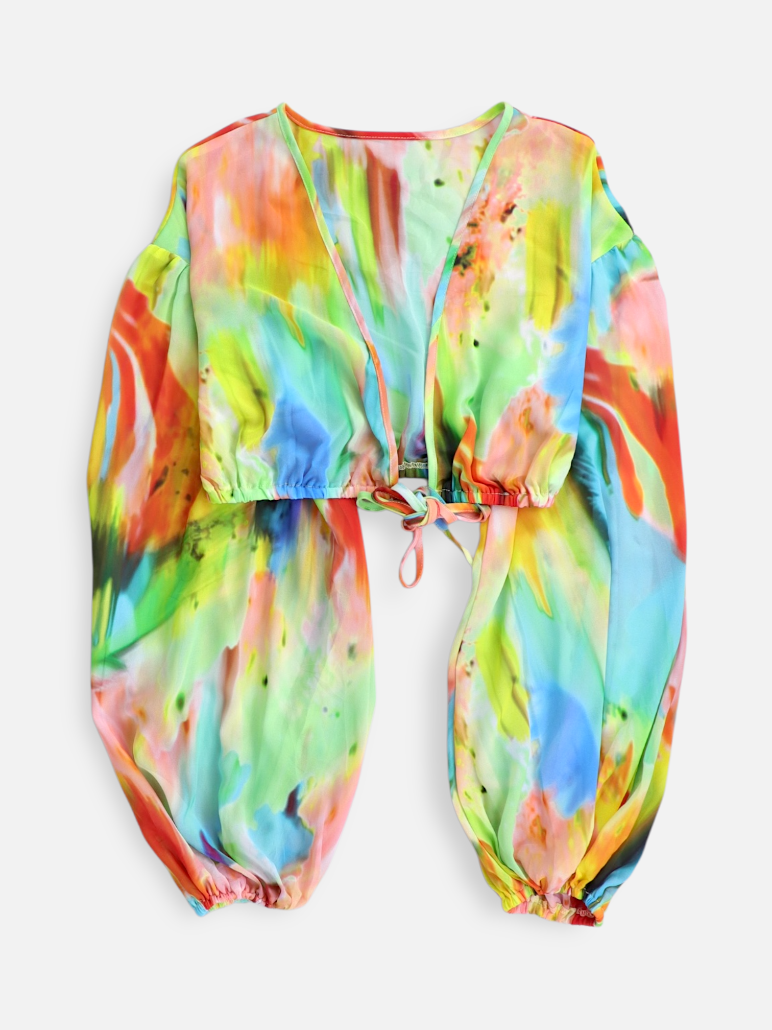 SHEIN Blusa Crop Top - Mujer - Small