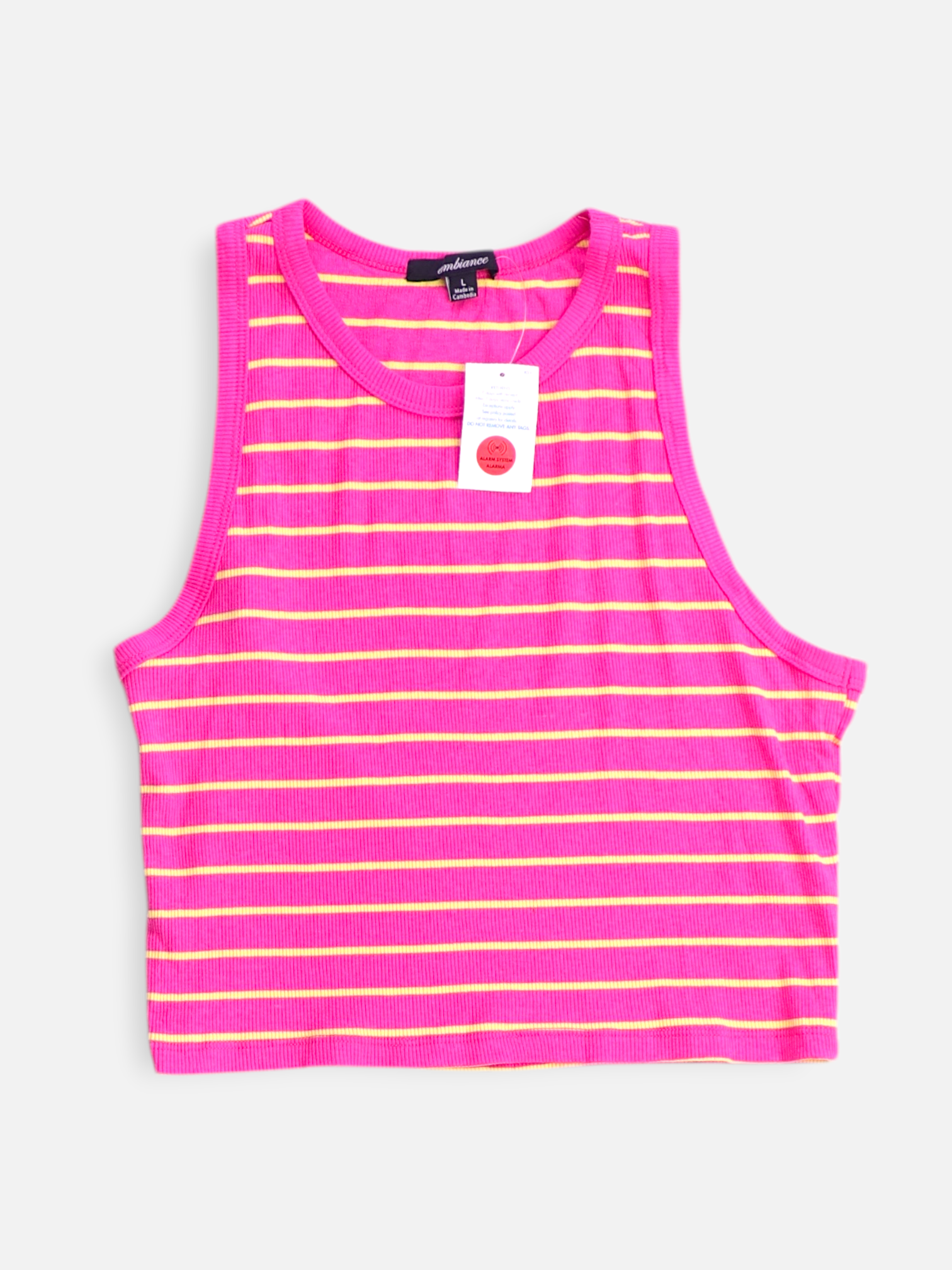 Blusa Crop Top - Mujer - Large