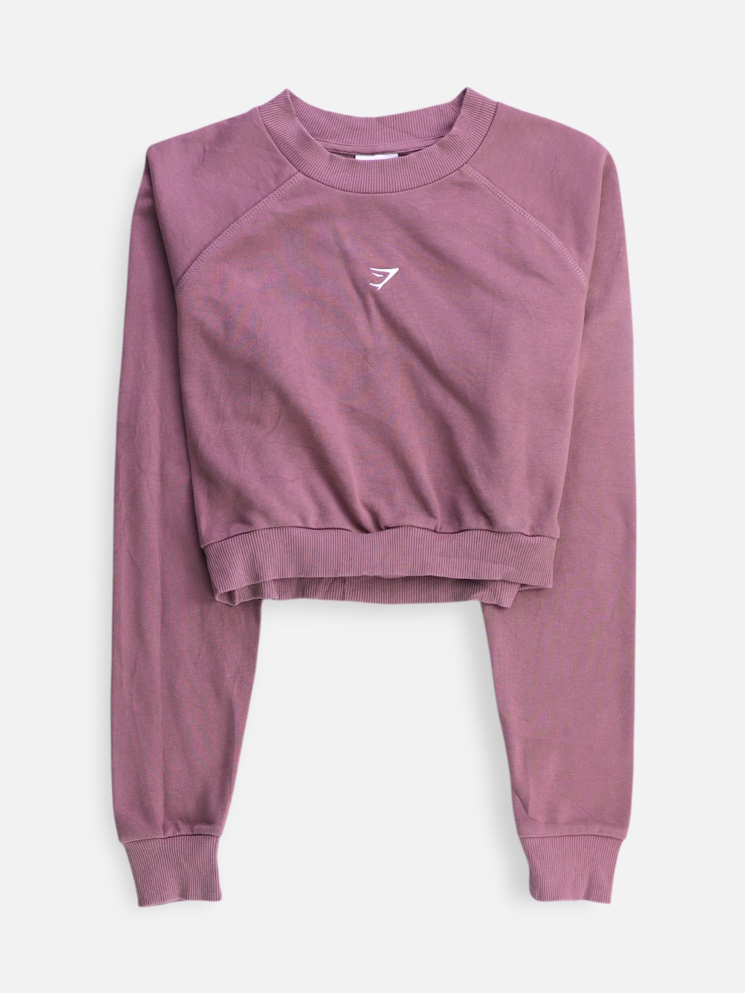 GYMSHARK Sudadera Sweatshirt Crop Top - Mujer - Small