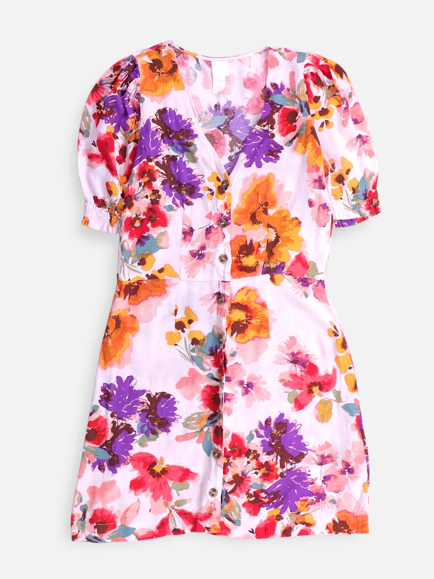 H&M Vestido Verano - Mujer - Small