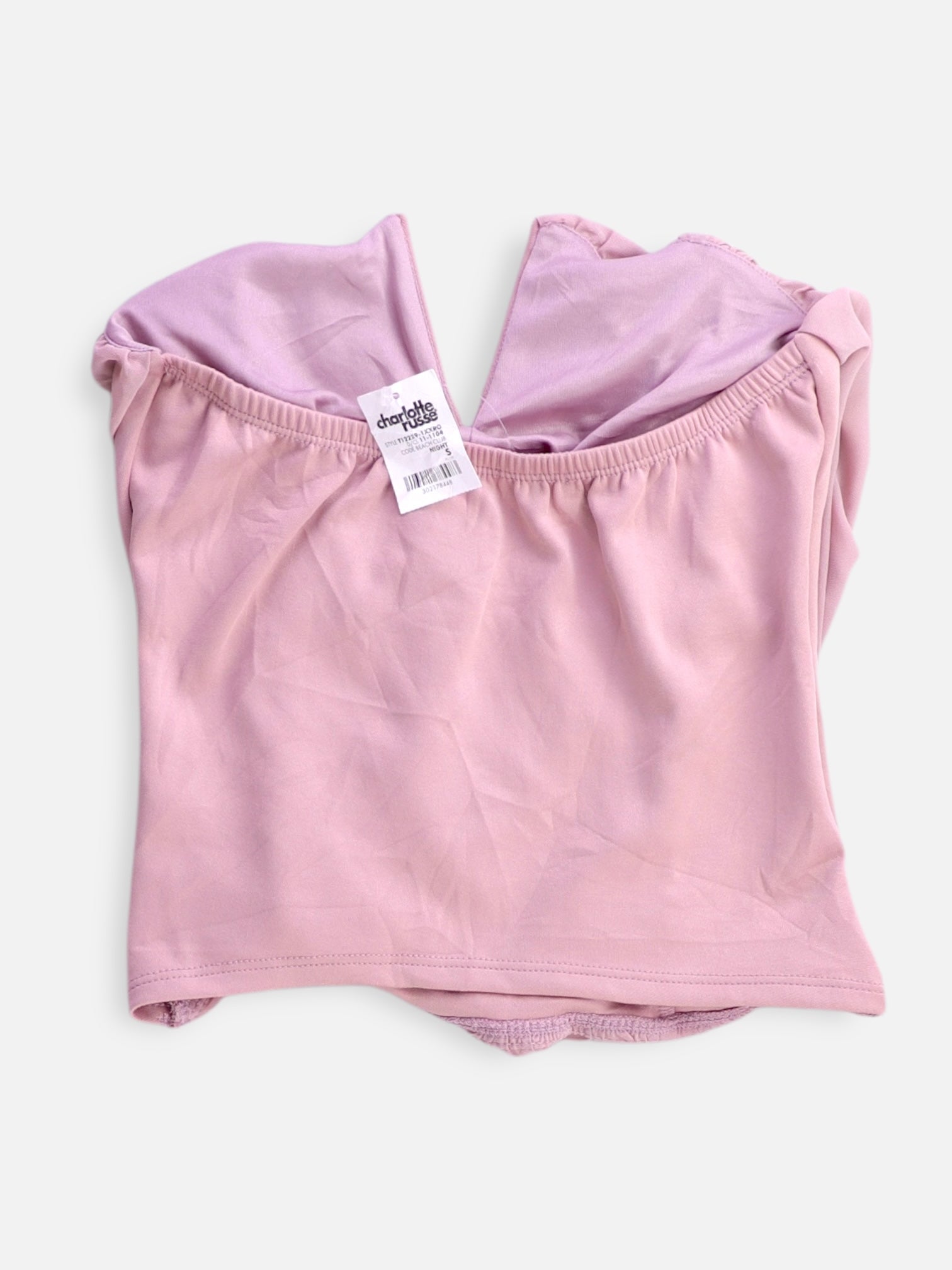 Charlotte Russe  Blusa Crop Top - Mujer - Small