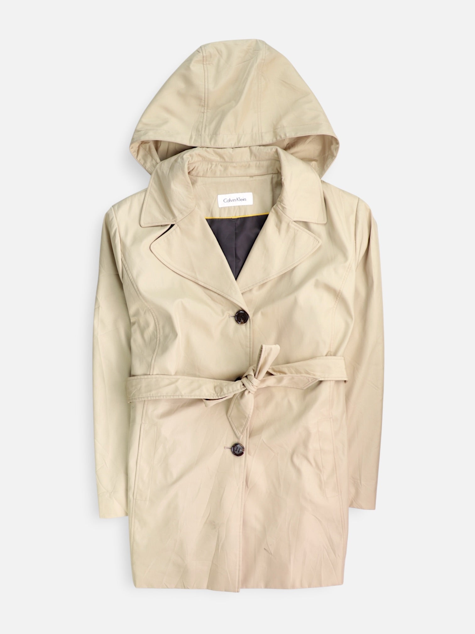 Calvin Klein Abrigo Trench Coat Casual - Mujer - N/A