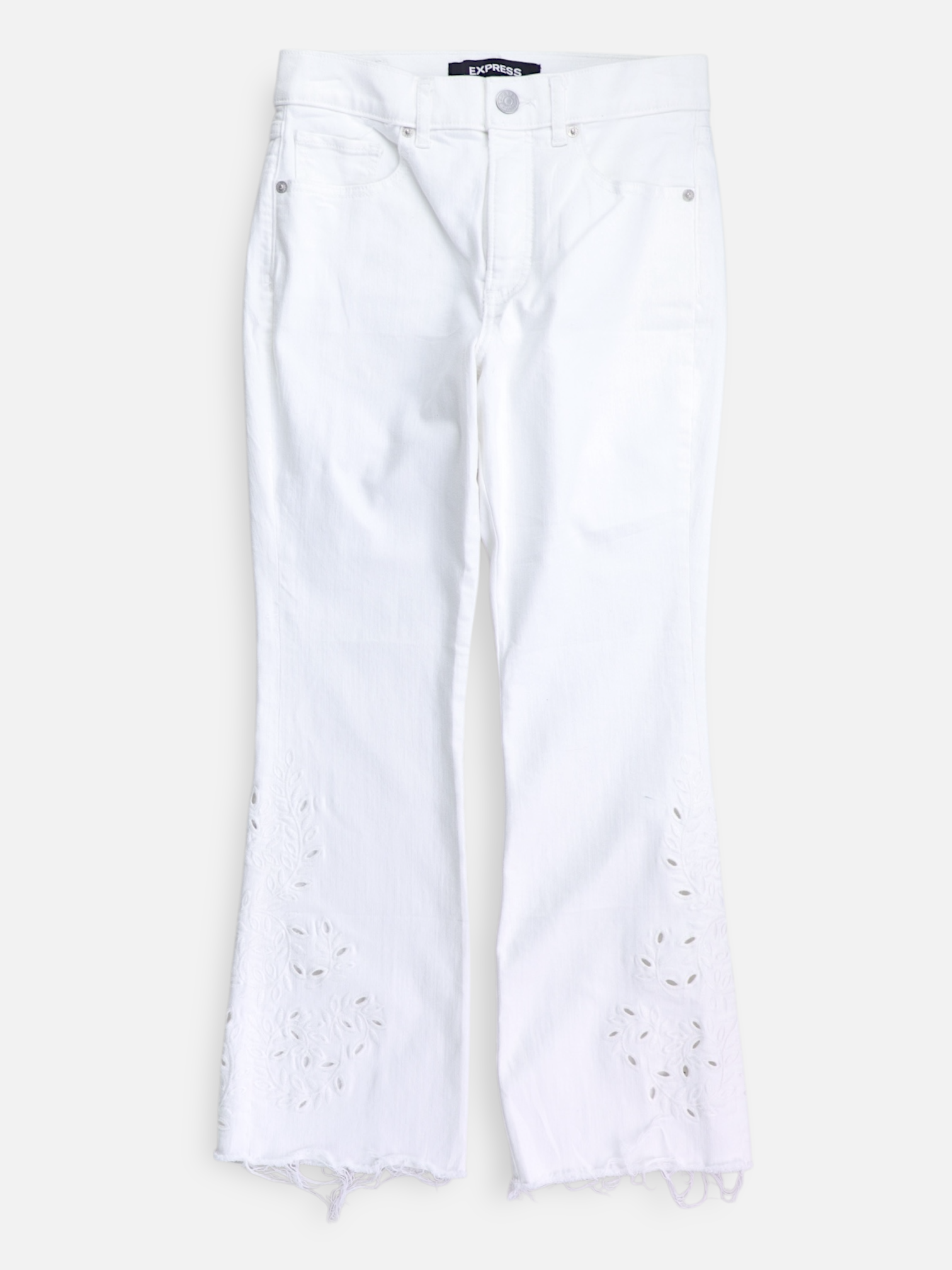 EXPRESS Jean High Rise Slim Denim - Mujer - 4