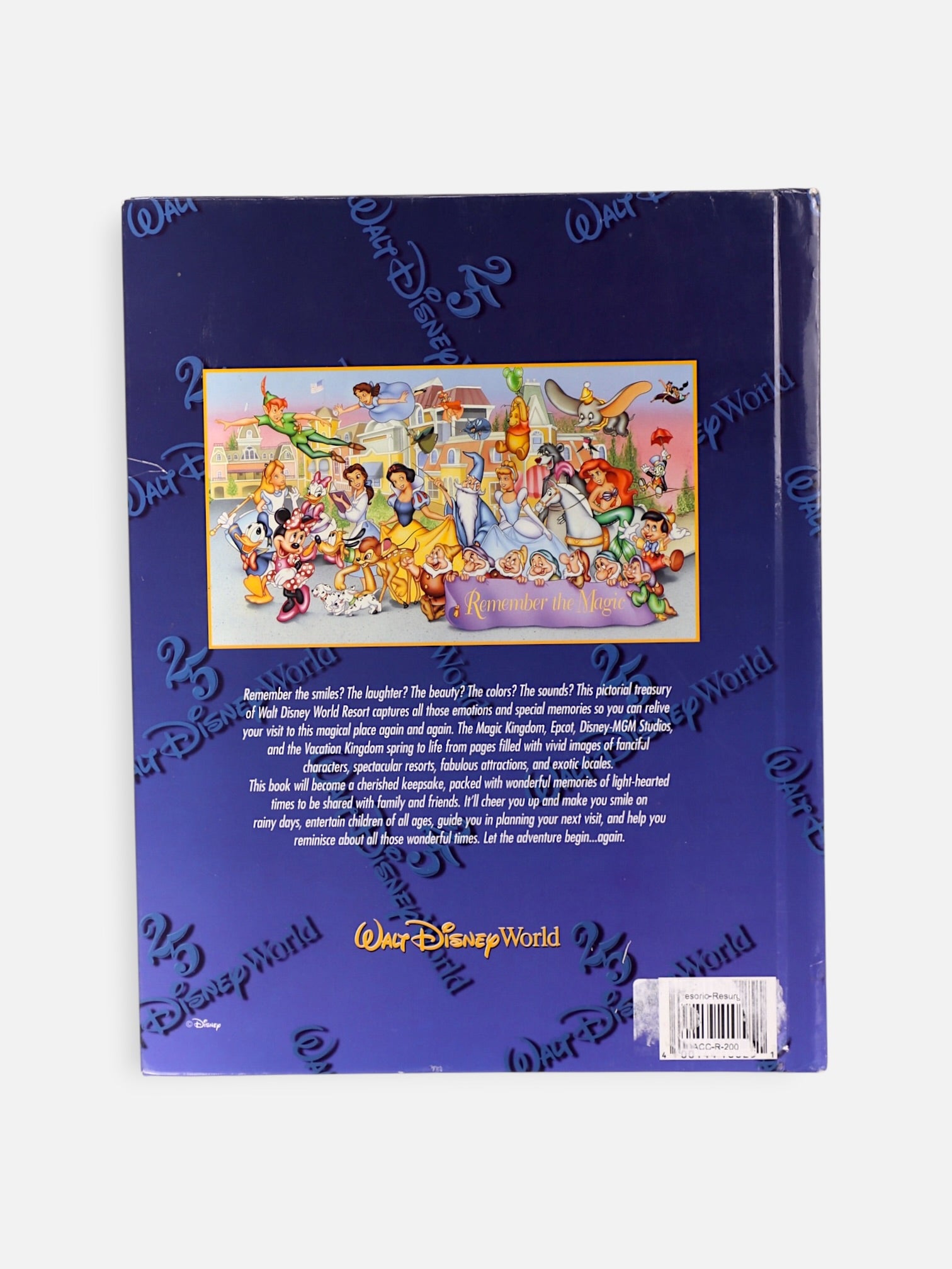 Libro 25 YEARS WALT DISNEY WORLD BY KINGDOM EDITIONS  by Kingdom Editions