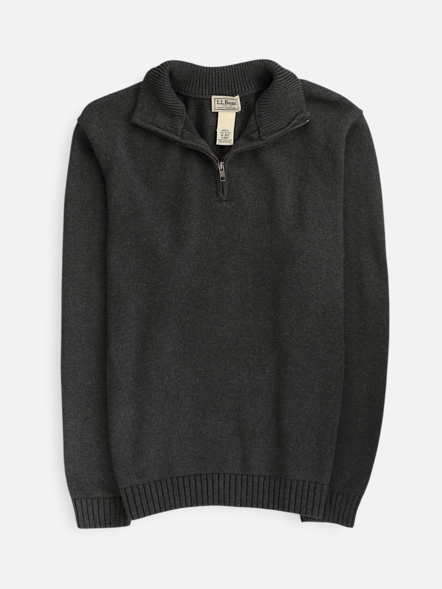 LL BEAN Sueter Fleece Casual - Hombre - Medium