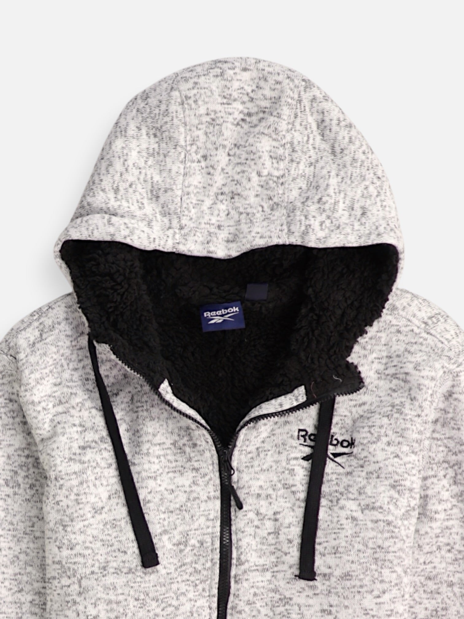Reebok Sudadera Hoodie Basic - Hombre - Large