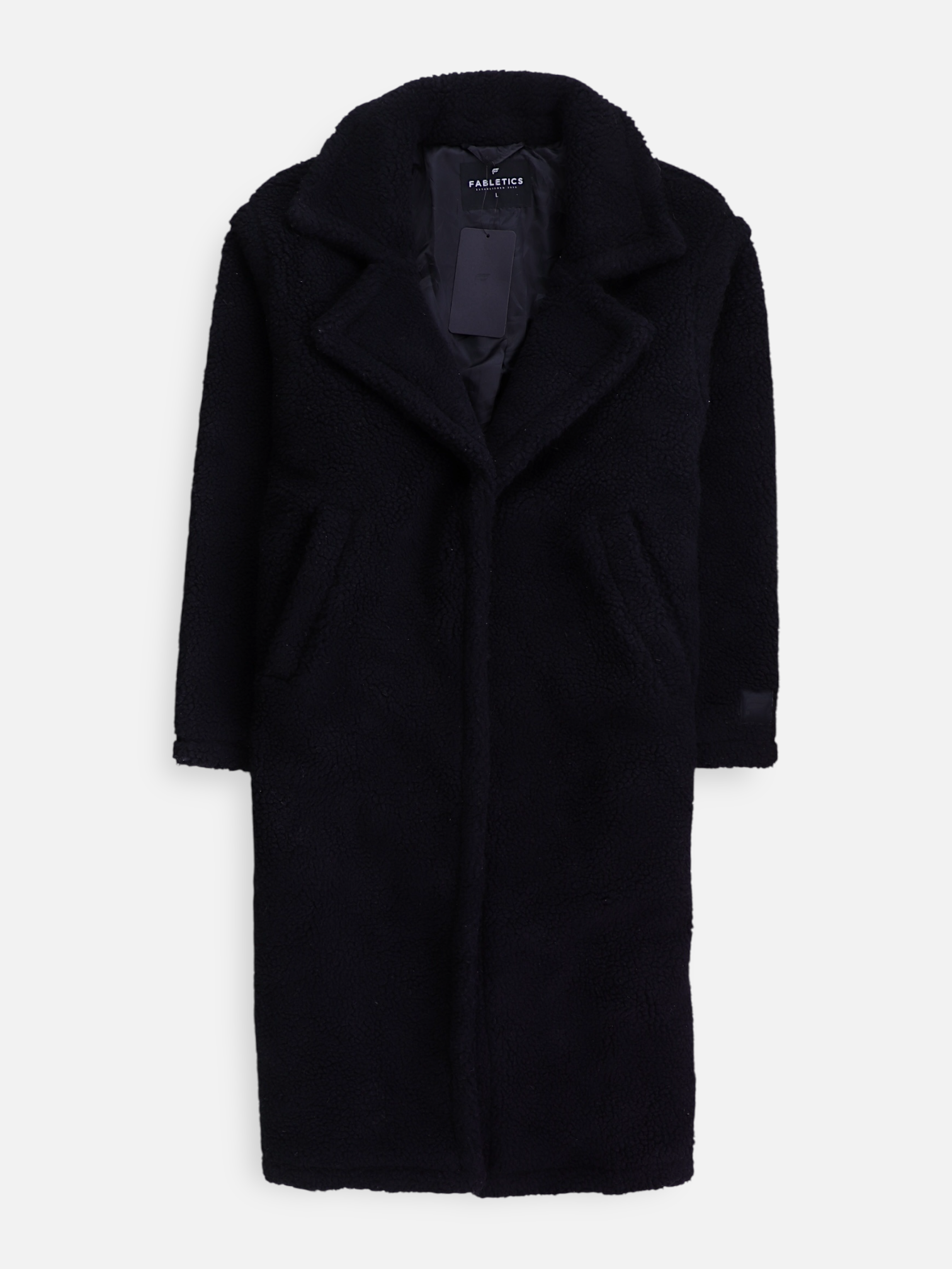FABLETICS Abrigo Casual Teddy - Mujer - Large