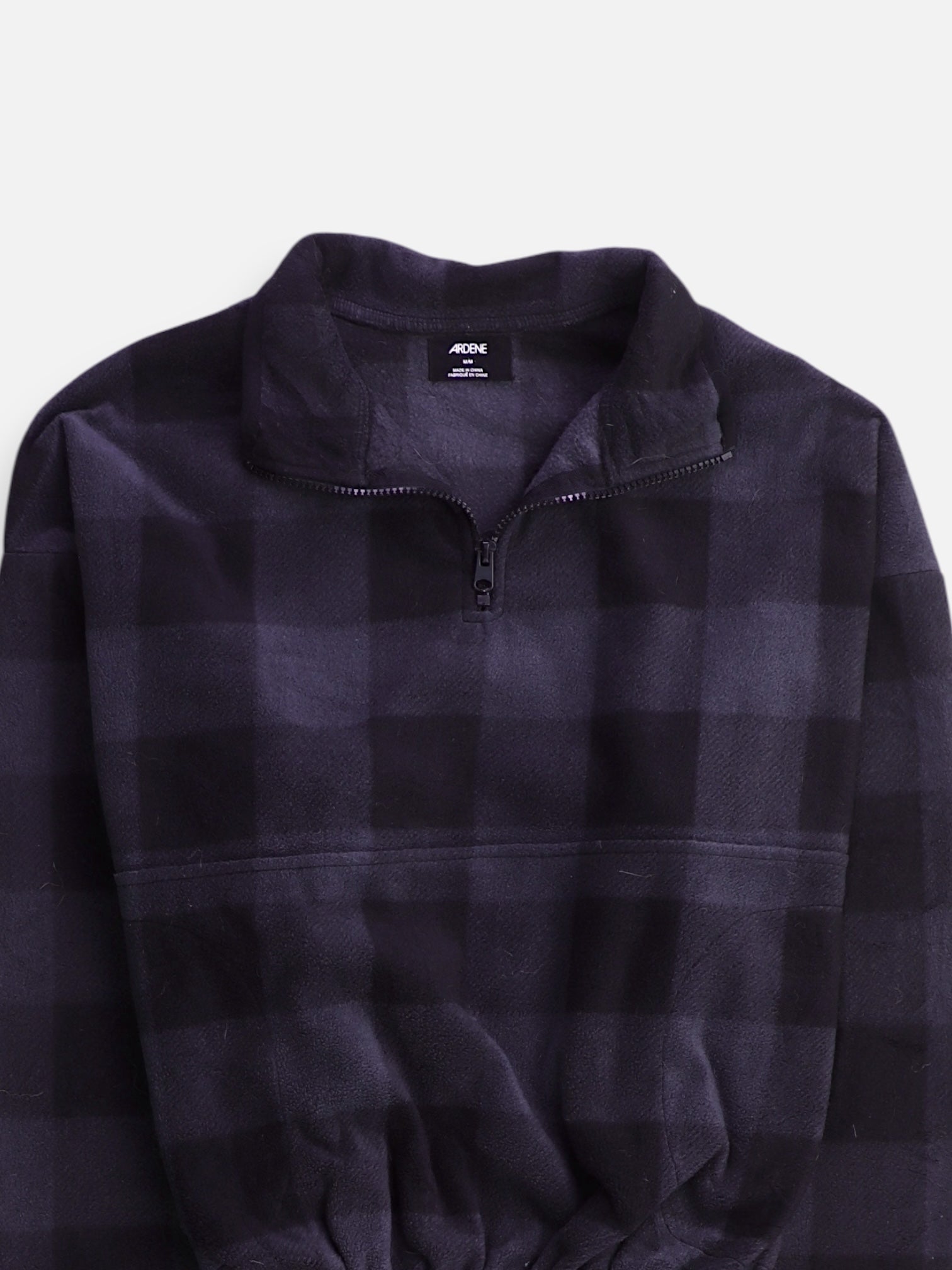 Sueter Fleece Color Block - Mujer - Medium