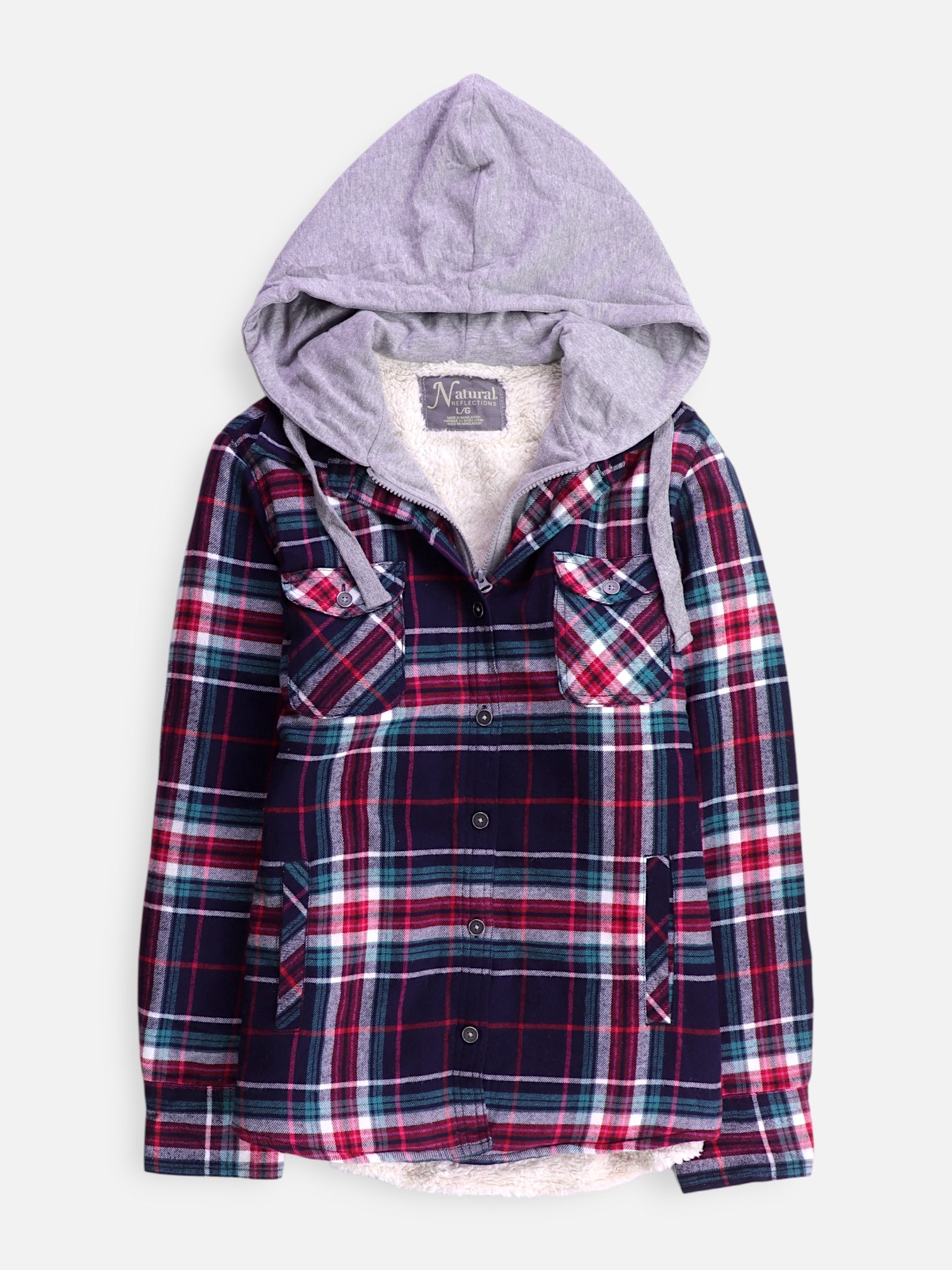Chaqueta Sobrecamisa Basic - Mujer - Large