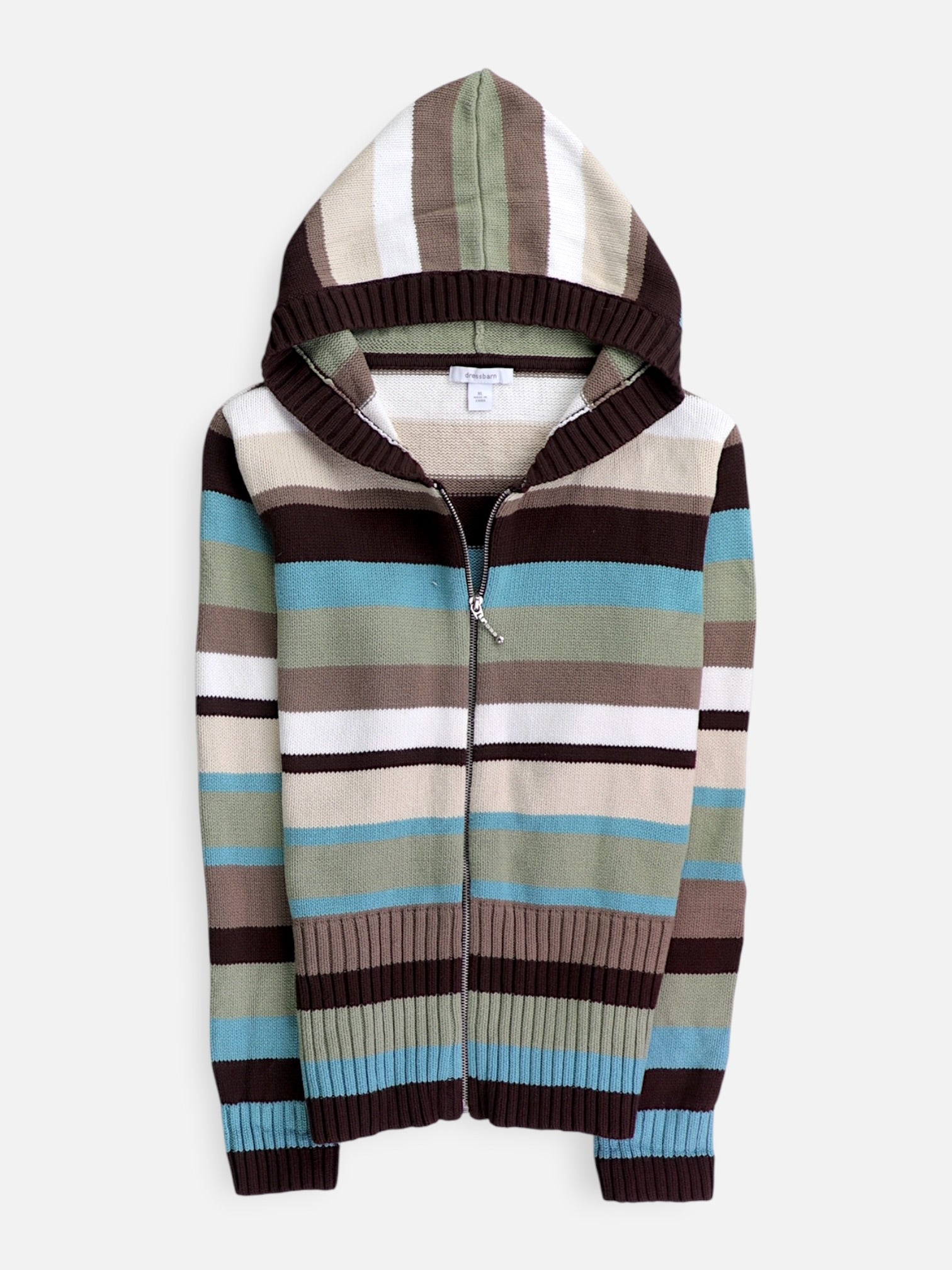 Sudadera Hoodie Color Block - Mujer - XL