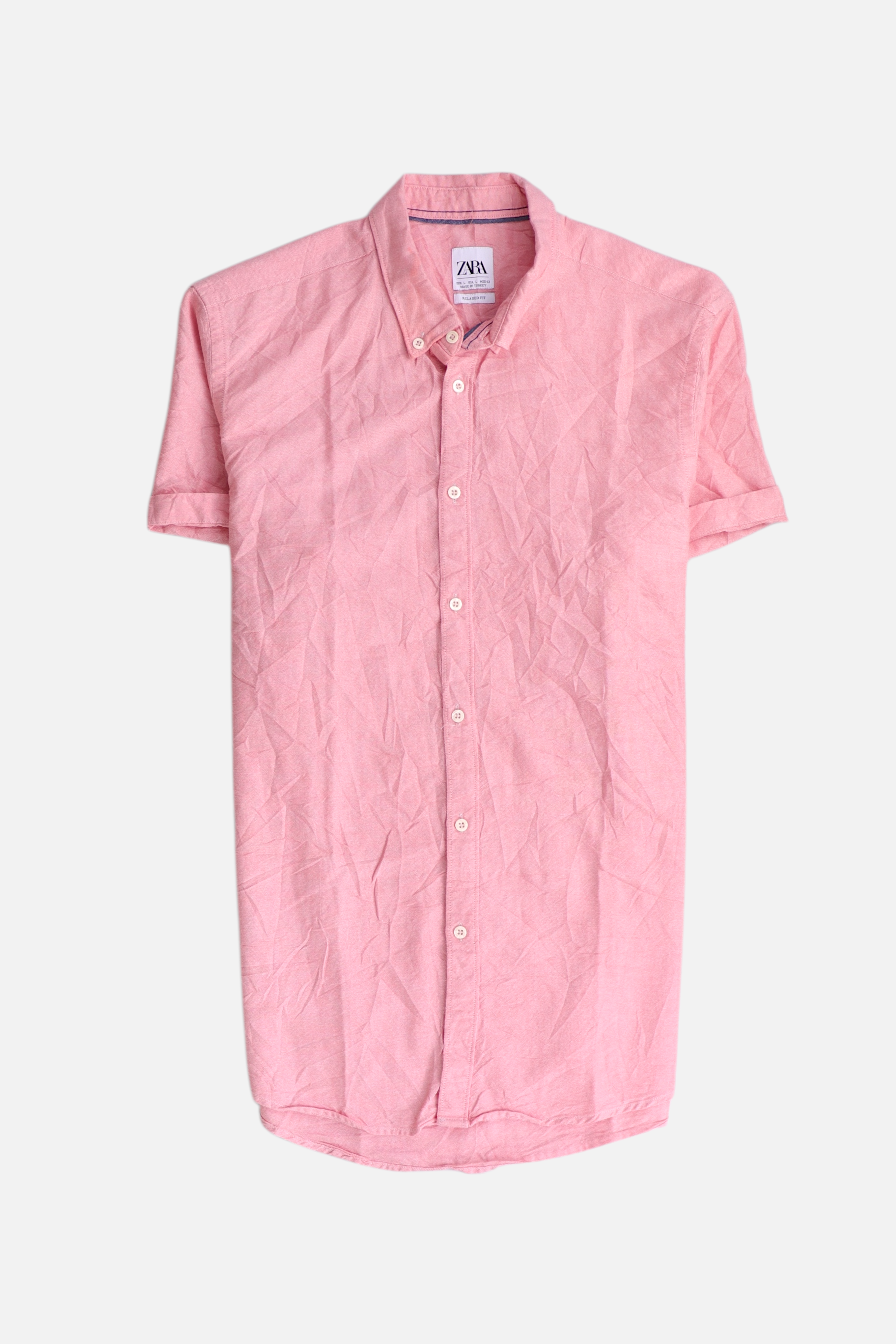 ZARA Camisa Casual - Hombre - Large