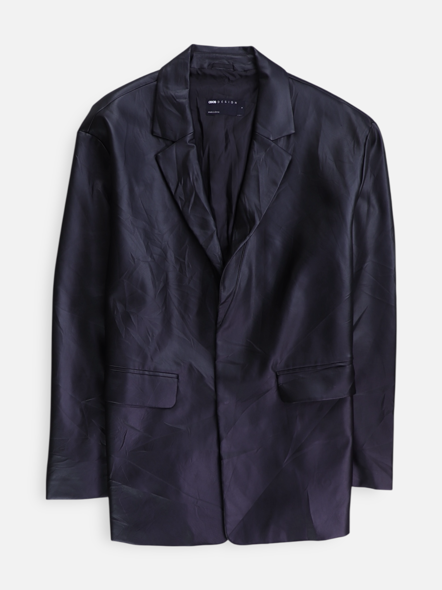 ASOS Chaqueta Casual Cuero - Mujer - Small