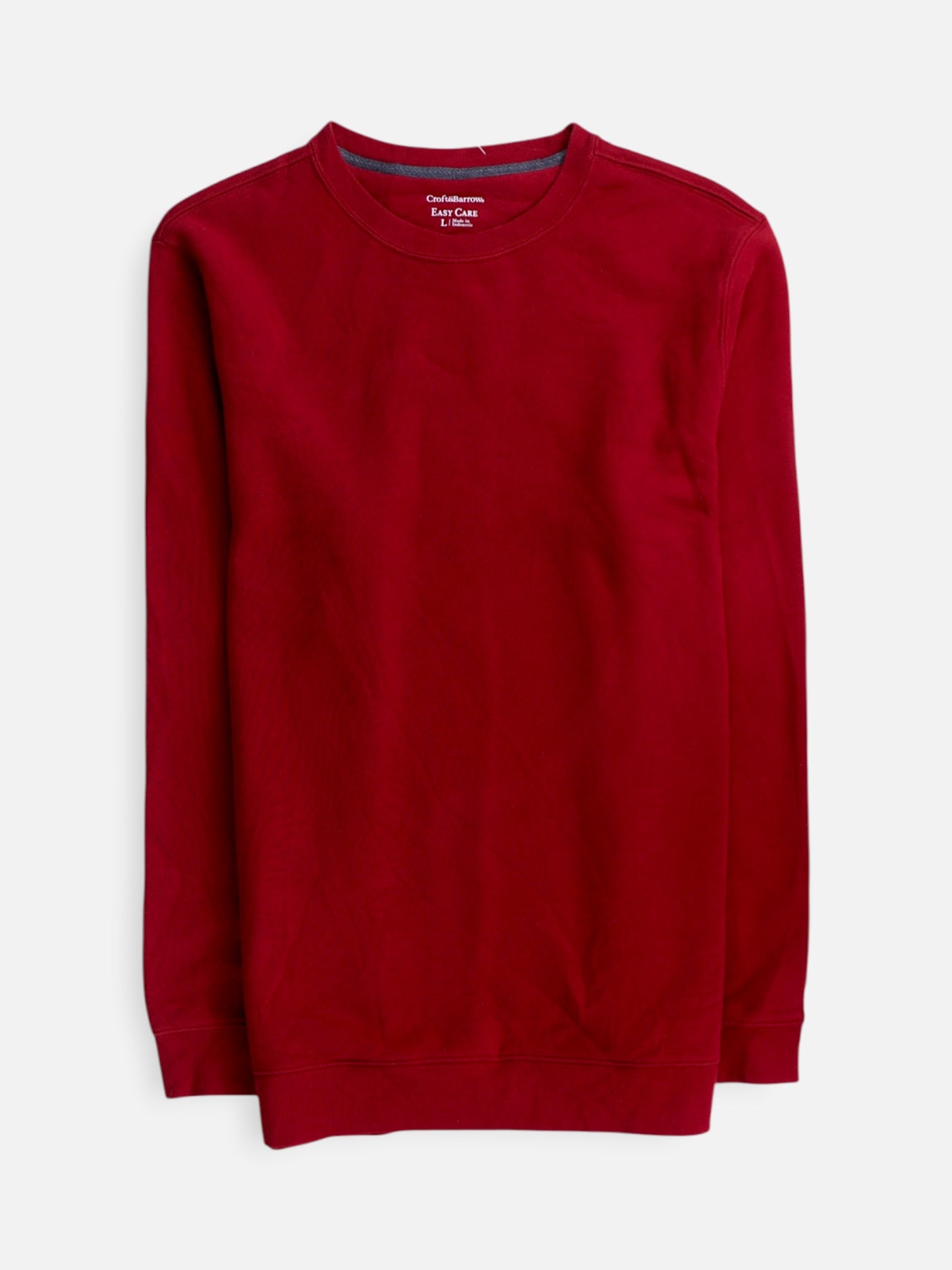 Croft & Barrow Sudadera Sweatshirt Basic - Hombre - Large