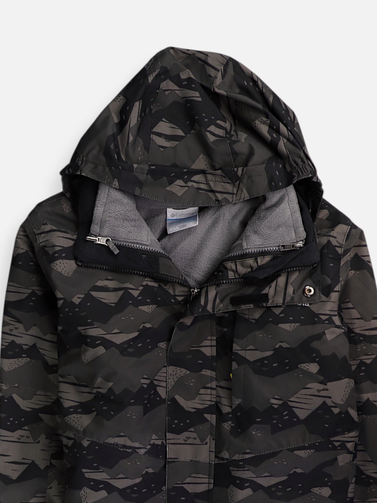 Columbia Chaqueta Impermeable Militar - Niño - Large - 14-16Y (Años)