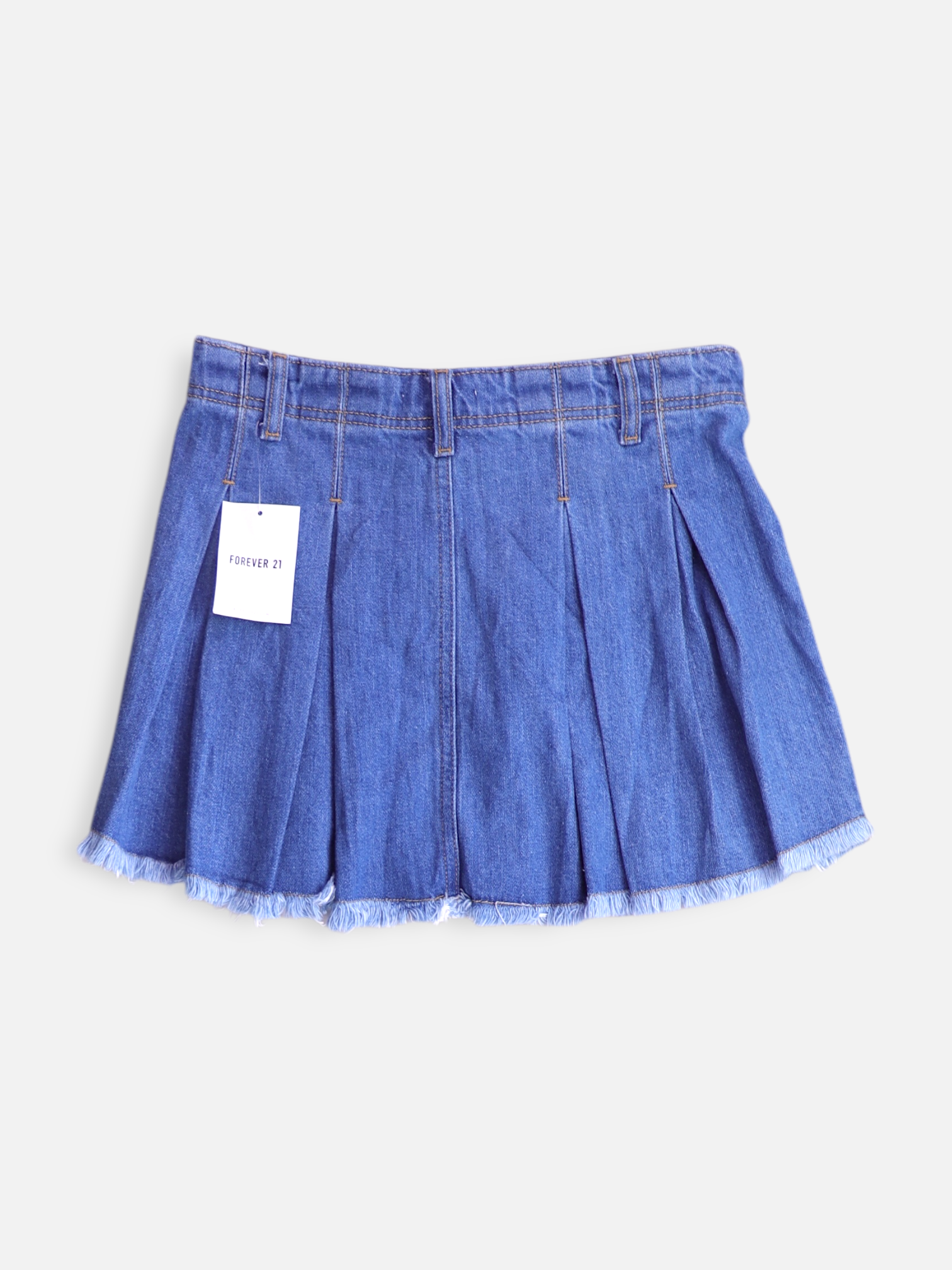 Forever 21 Falda Denim - Mujer - Small