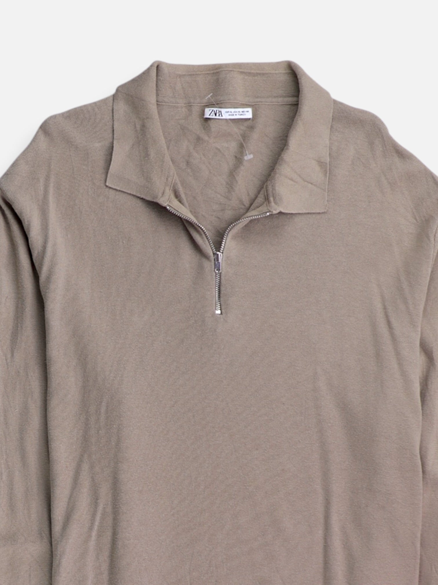 ZARA Sueter Fleece Casual - Hombre - XL