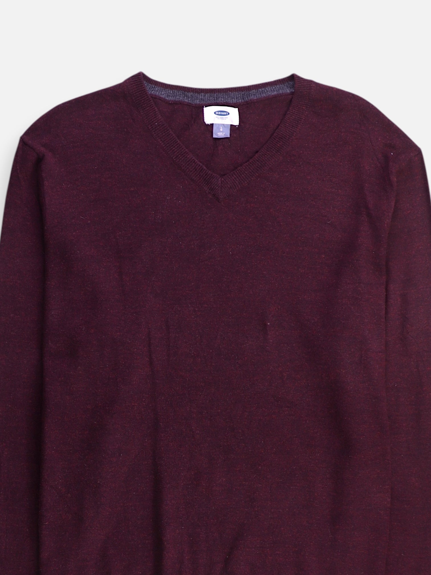 Old Navy Sueter Knit Casual - Hombre - Large