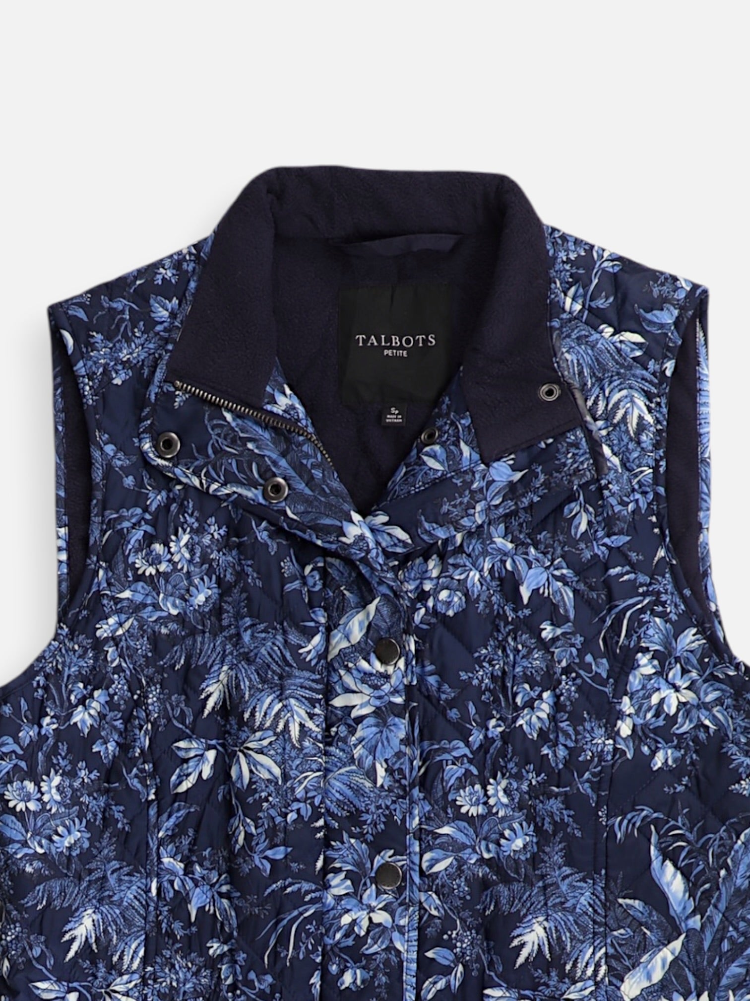 TALBOTS Chaleco Casual - Mujer - Small