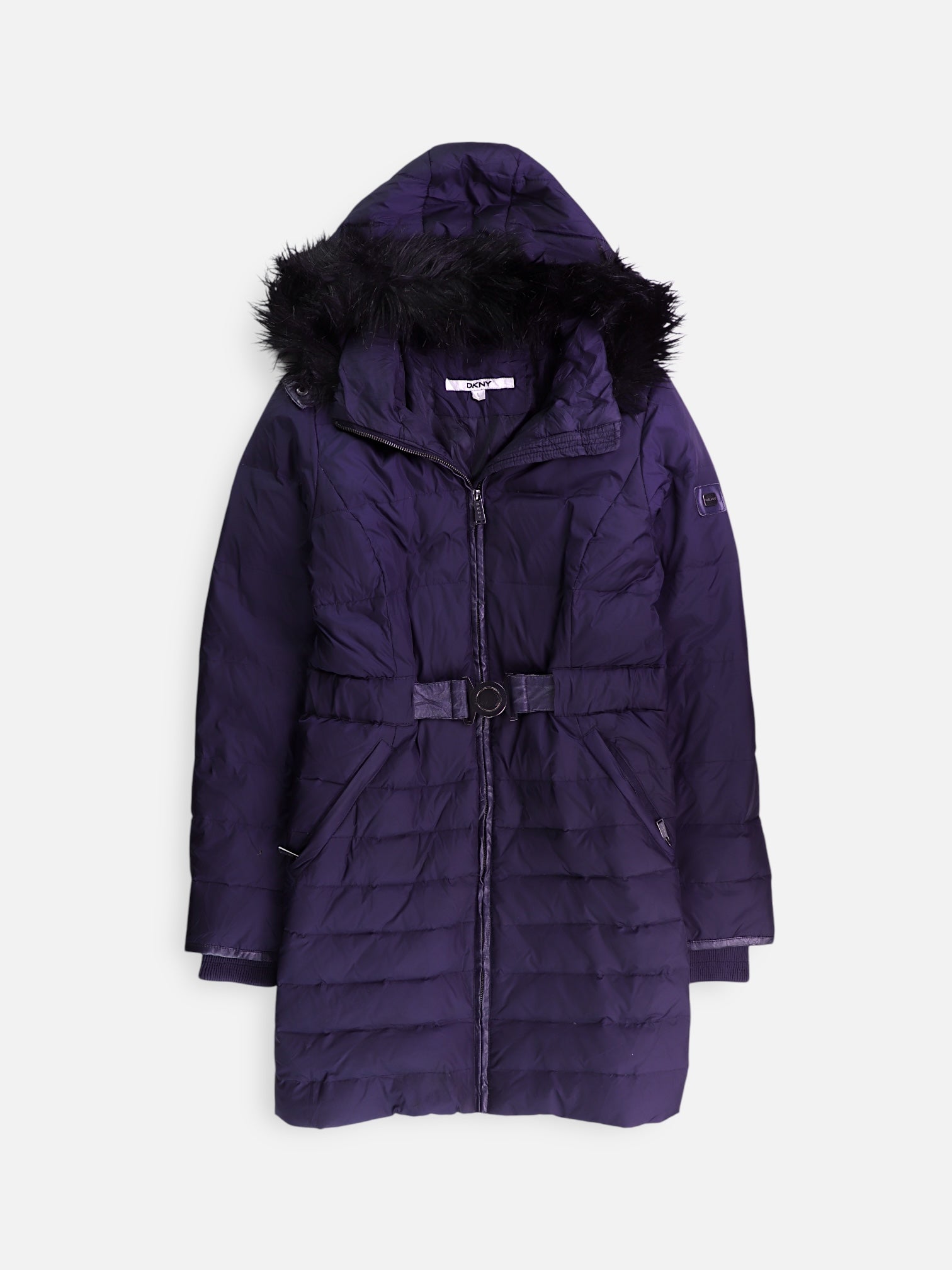 DKNY Abrigo Impermeable Puffer - Mujer - Large