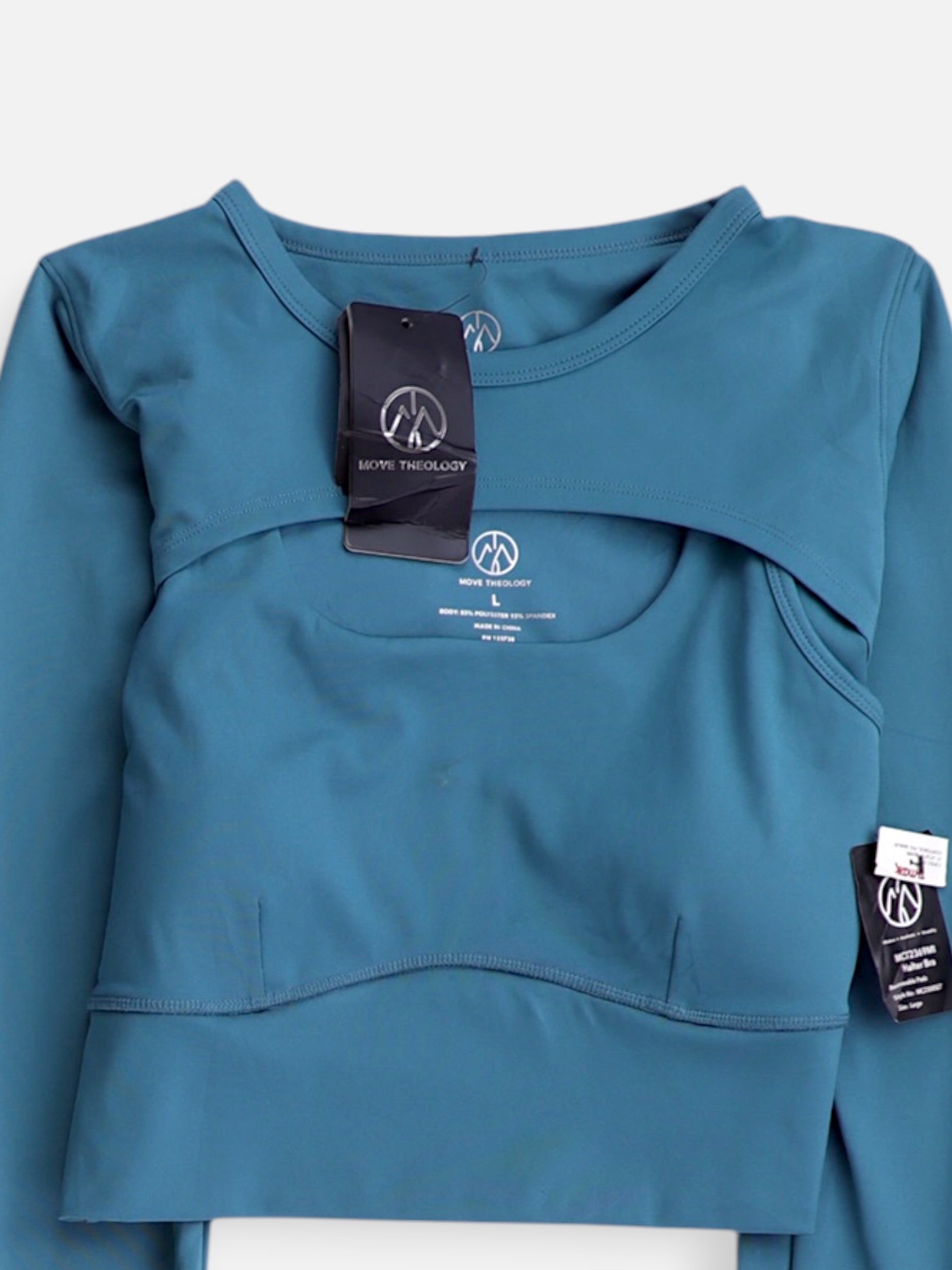 Blusa Crop Top - Mujer - Large