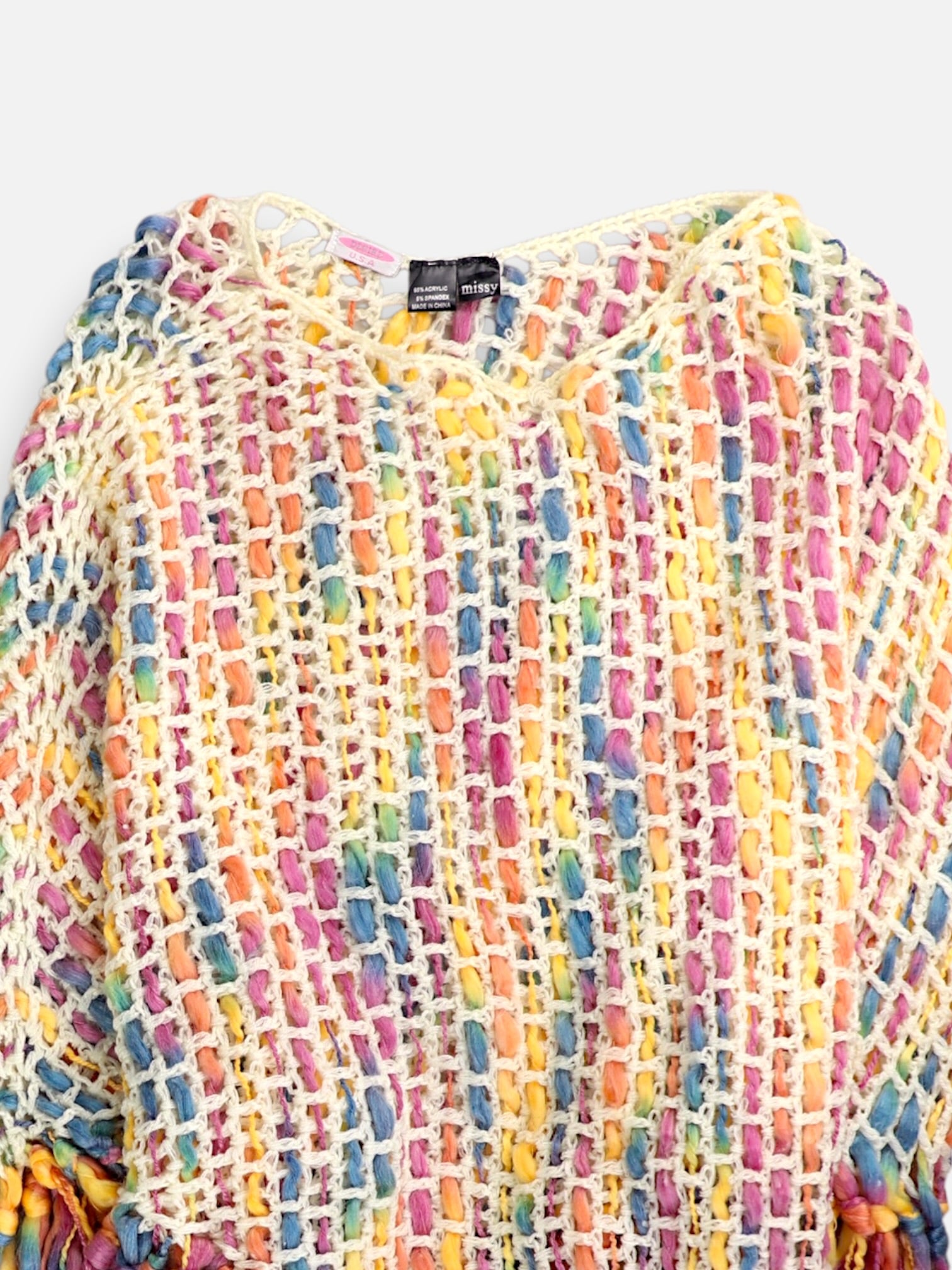 Poncho Knit - Mujer - Talla Única (One Size)