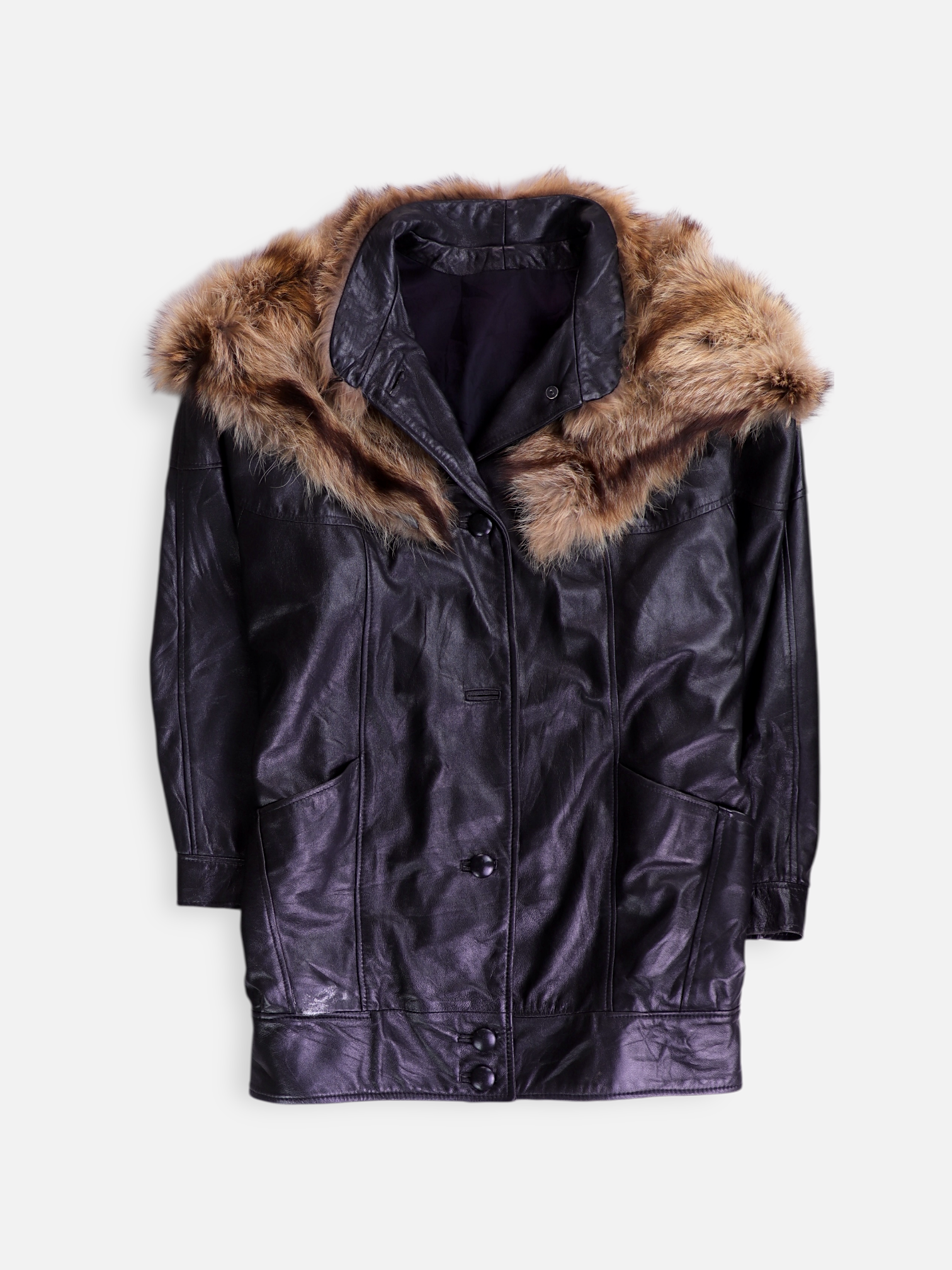 Chaqueta Casual Cuero - Hombre - N/A