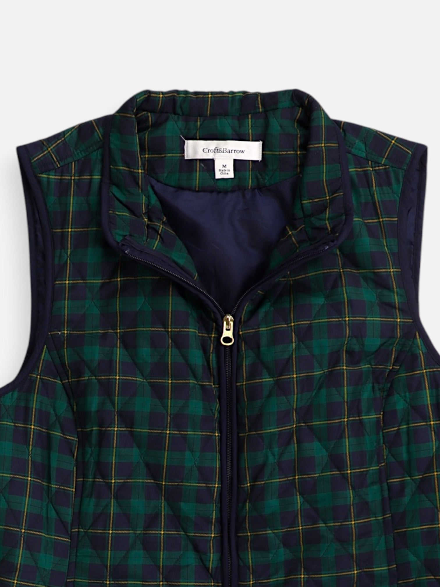 Croft & Barrow Chaleco Impermeable - Mujer - Medium