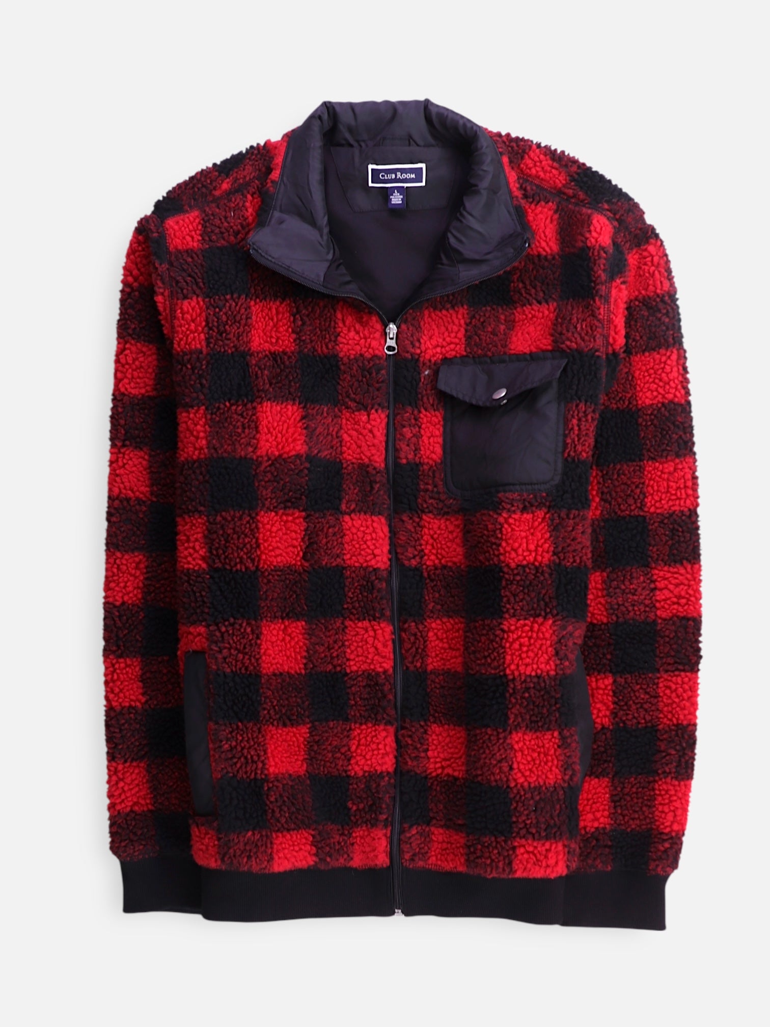 Chaqueta Casual Color Block - Hombre - Large