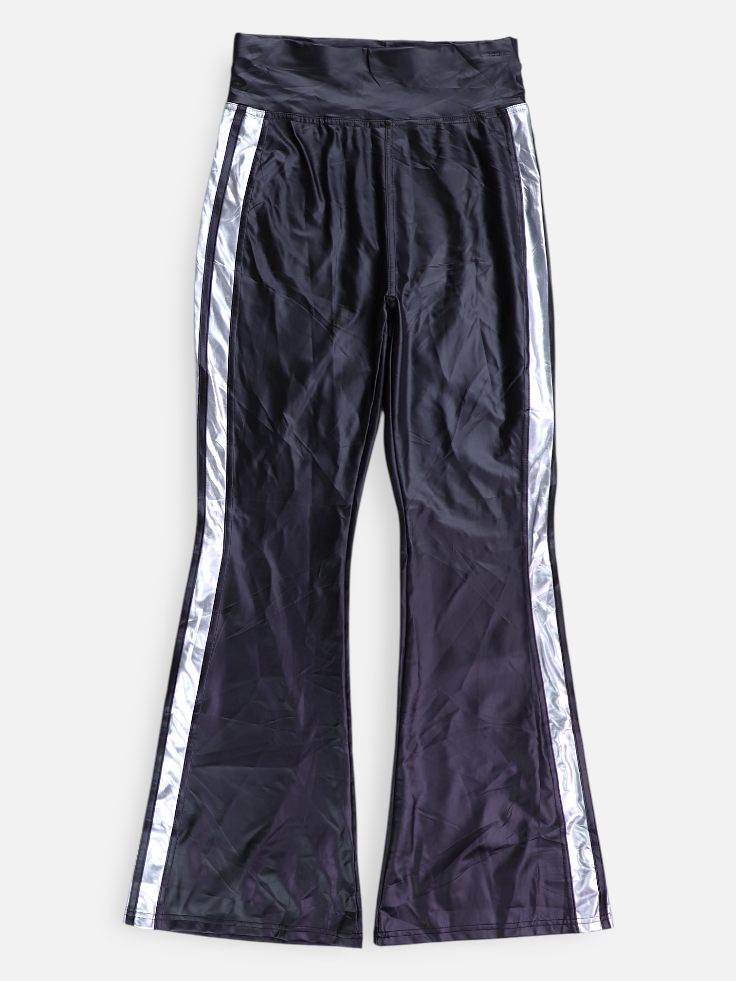 Pantalon Regular Fit Cuero - Mujer - Small