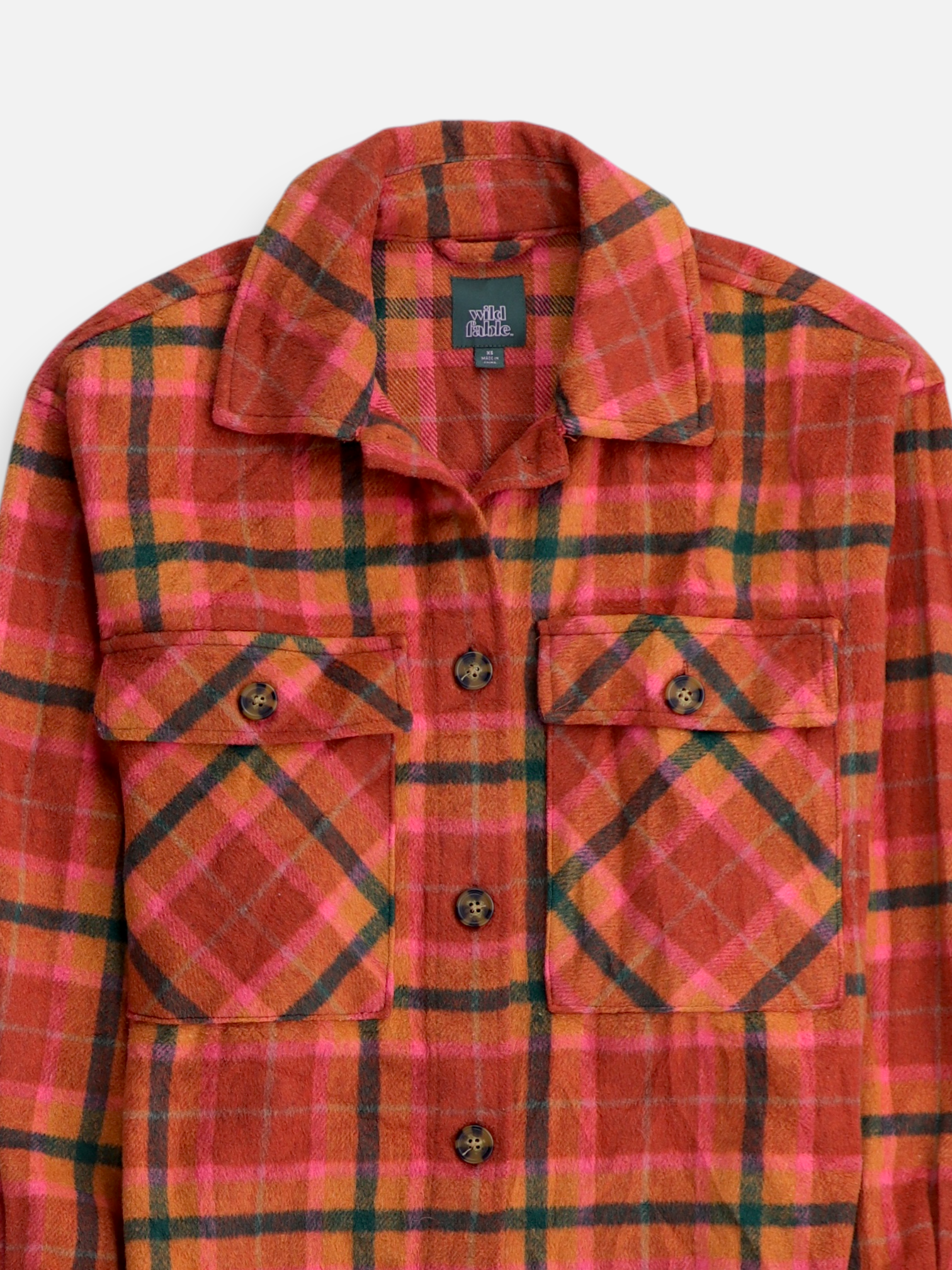 Wild Fable Chaqueta Sobrecamisa Color Block - Mujer - XS