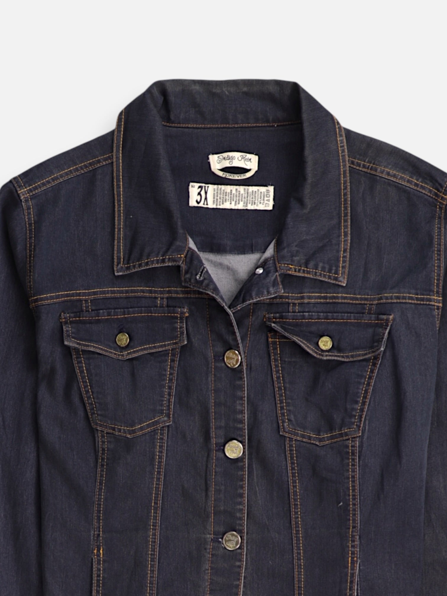 Chaqueta Denim  Basic - Mujer - 3XL