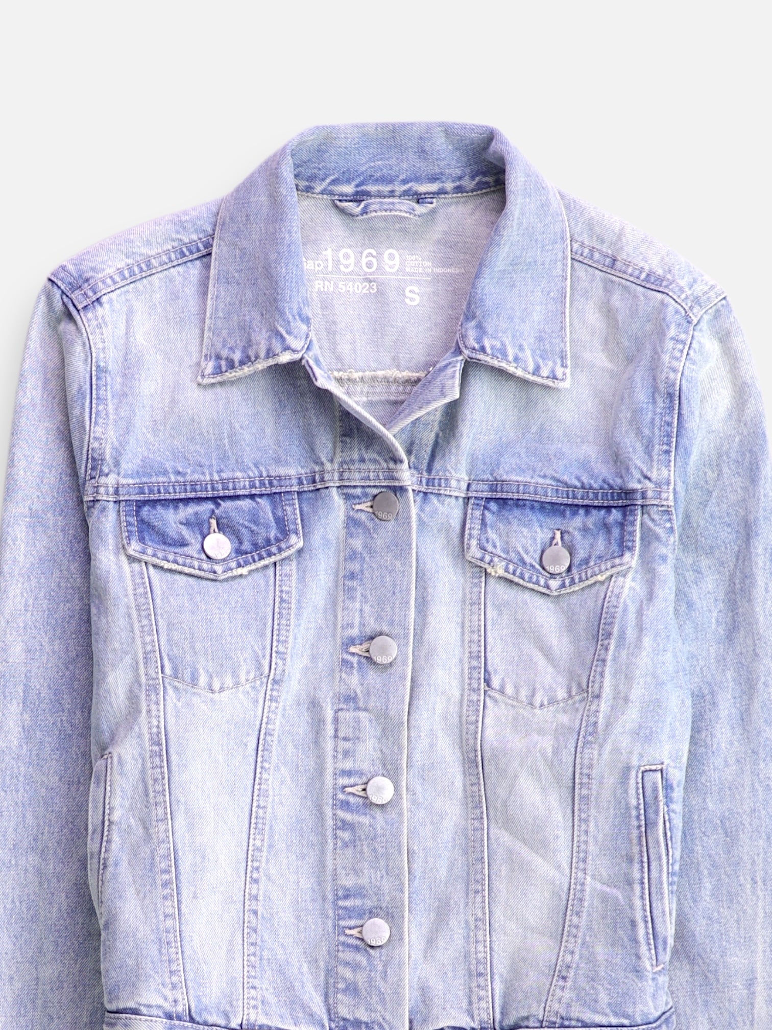 GAP Chaqueta Denim  Basic - Mujer - Small
