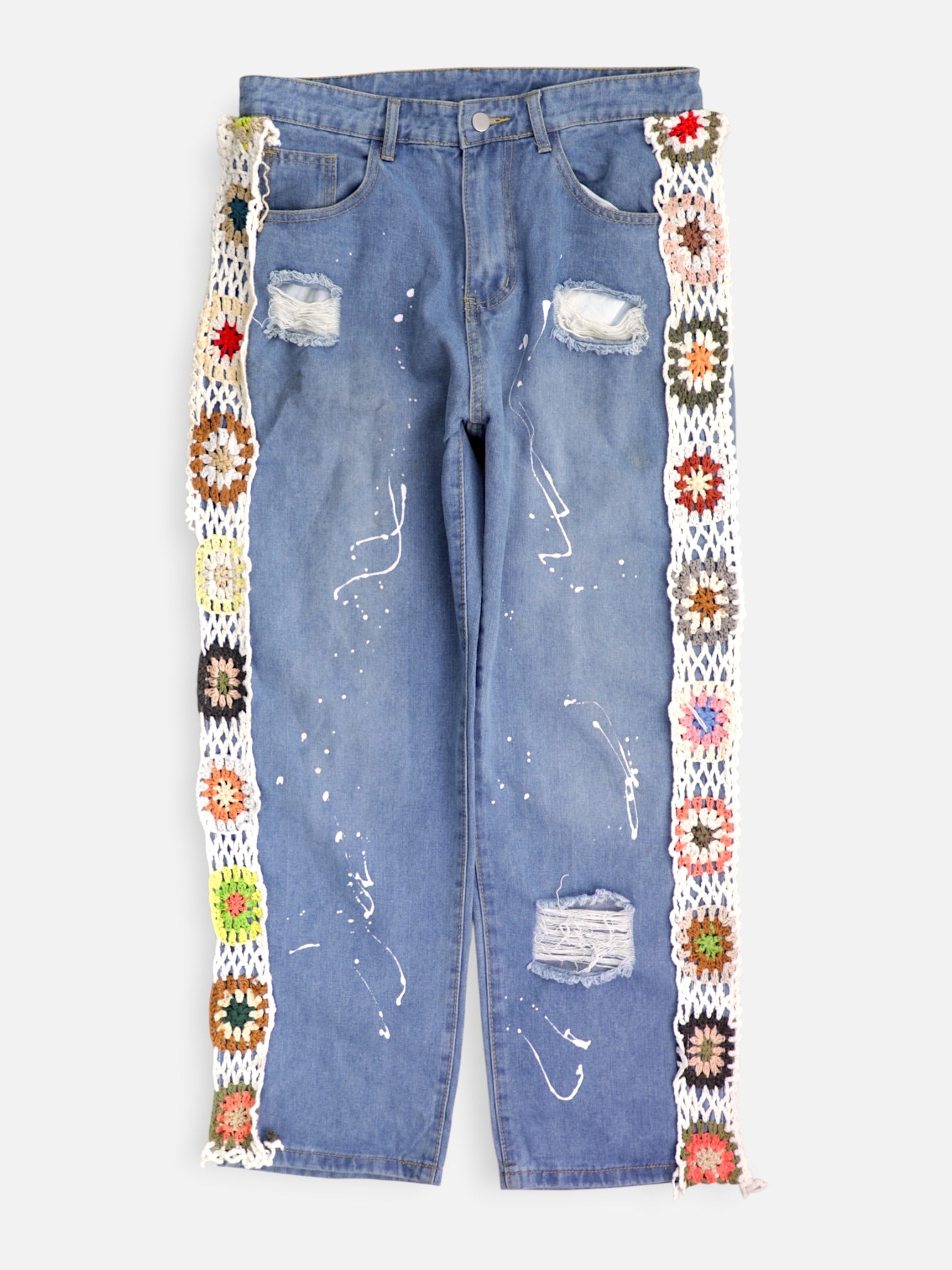 SHEIN Jean Regular Fit Denim - Mujer - Small