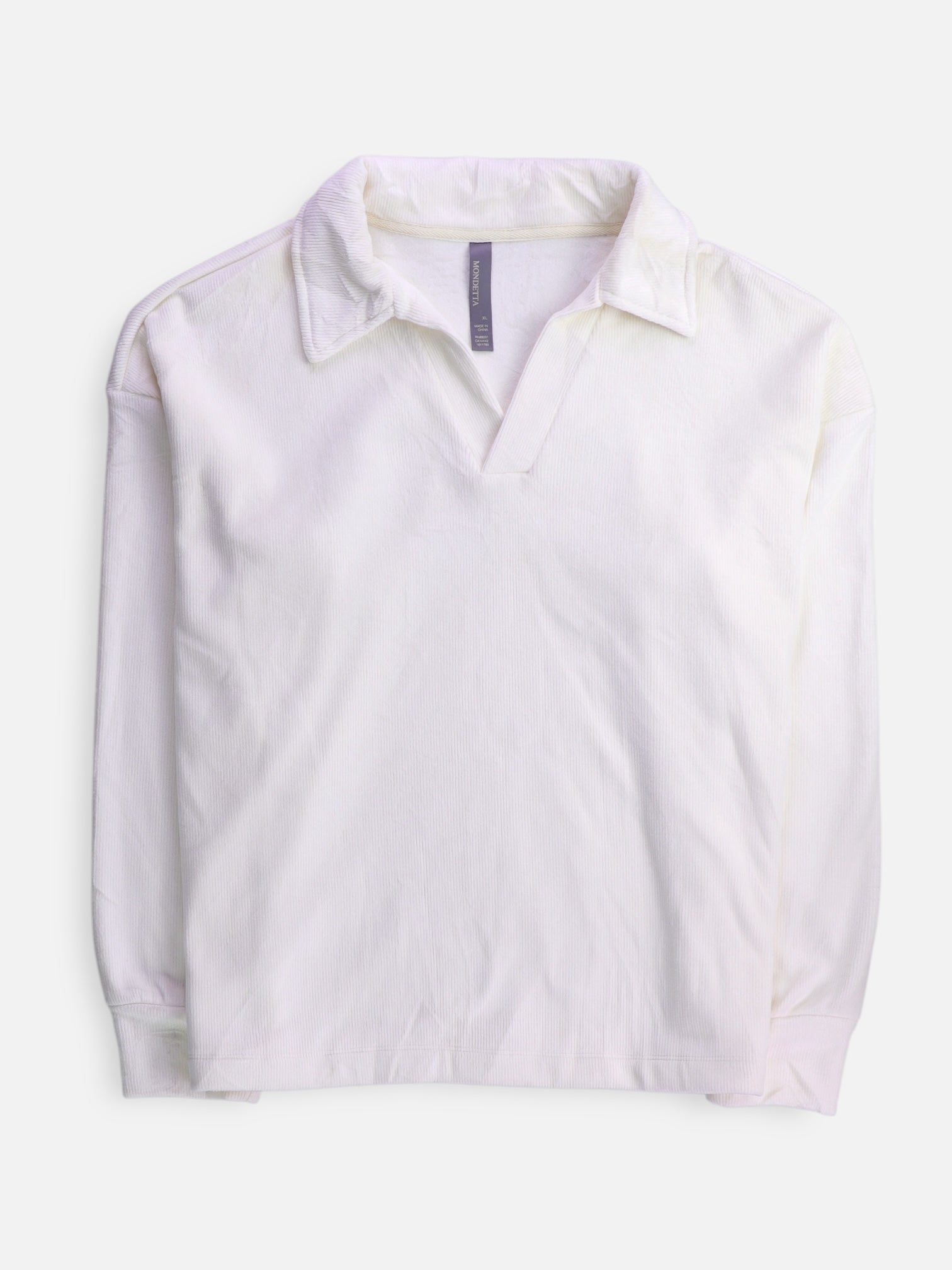 Sueter Fleece Casual - Mujer - XL