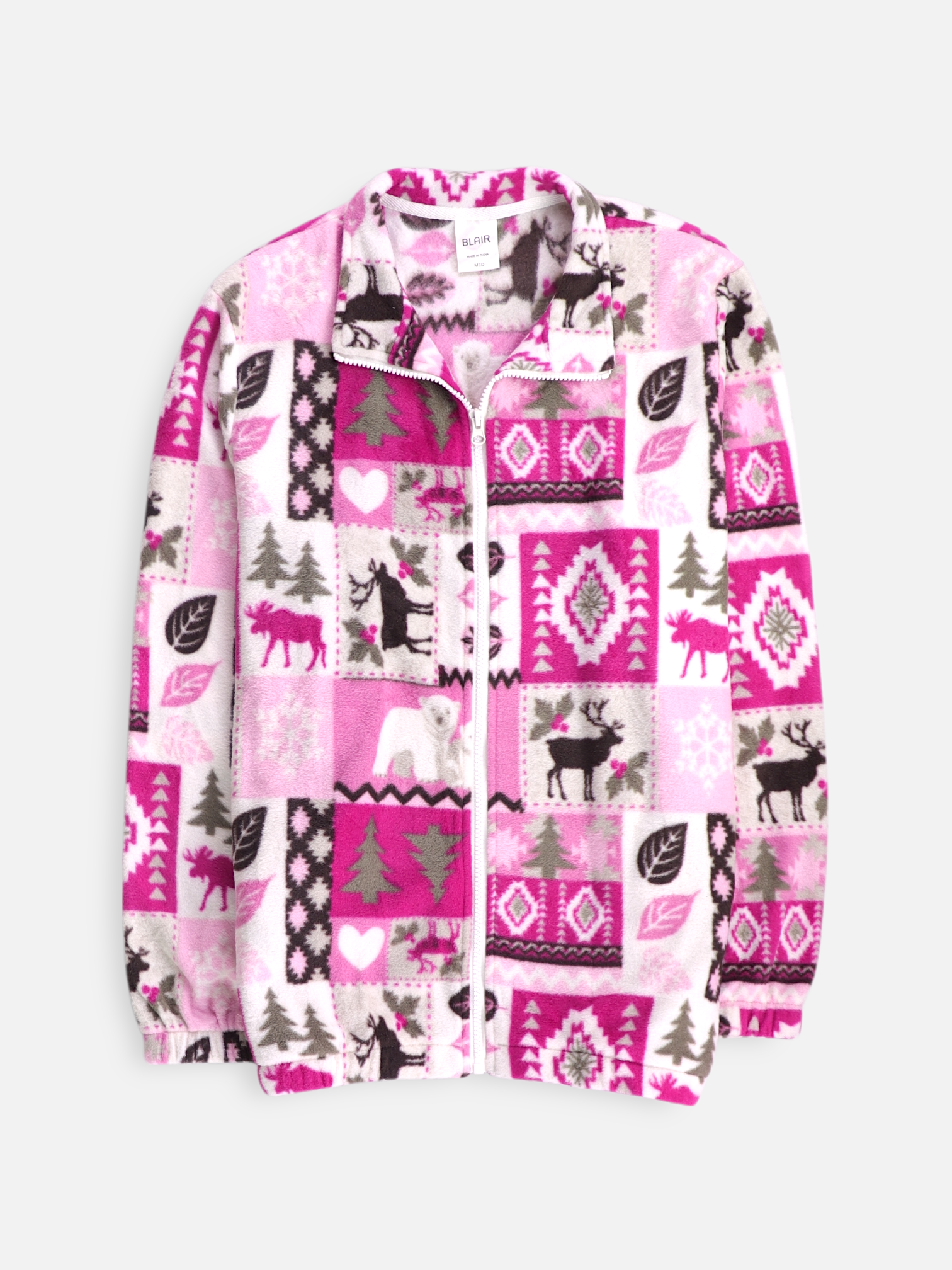 Sueter Fleece Navideño - Mujer - Medium