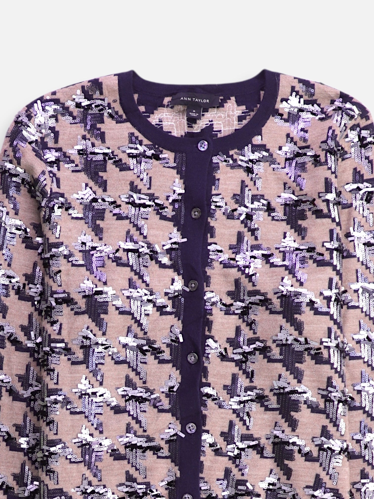 ANN TAYLOR Sueter Cardigan Casual - Mujer - Medium