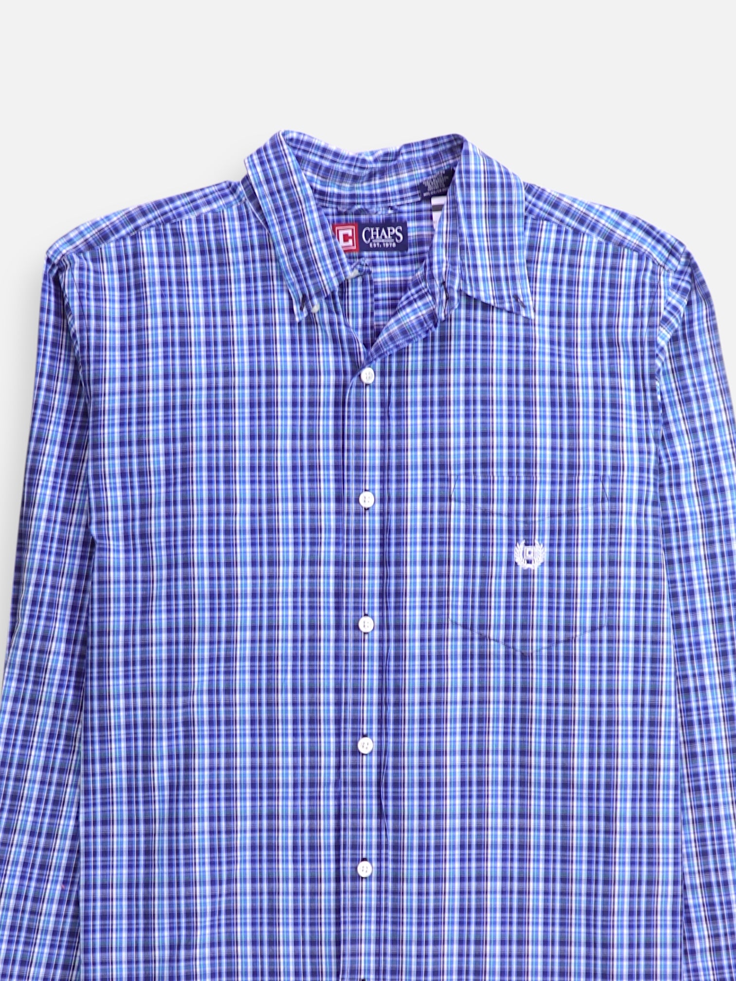 Chaps Camisa Casual - Hombre - Large