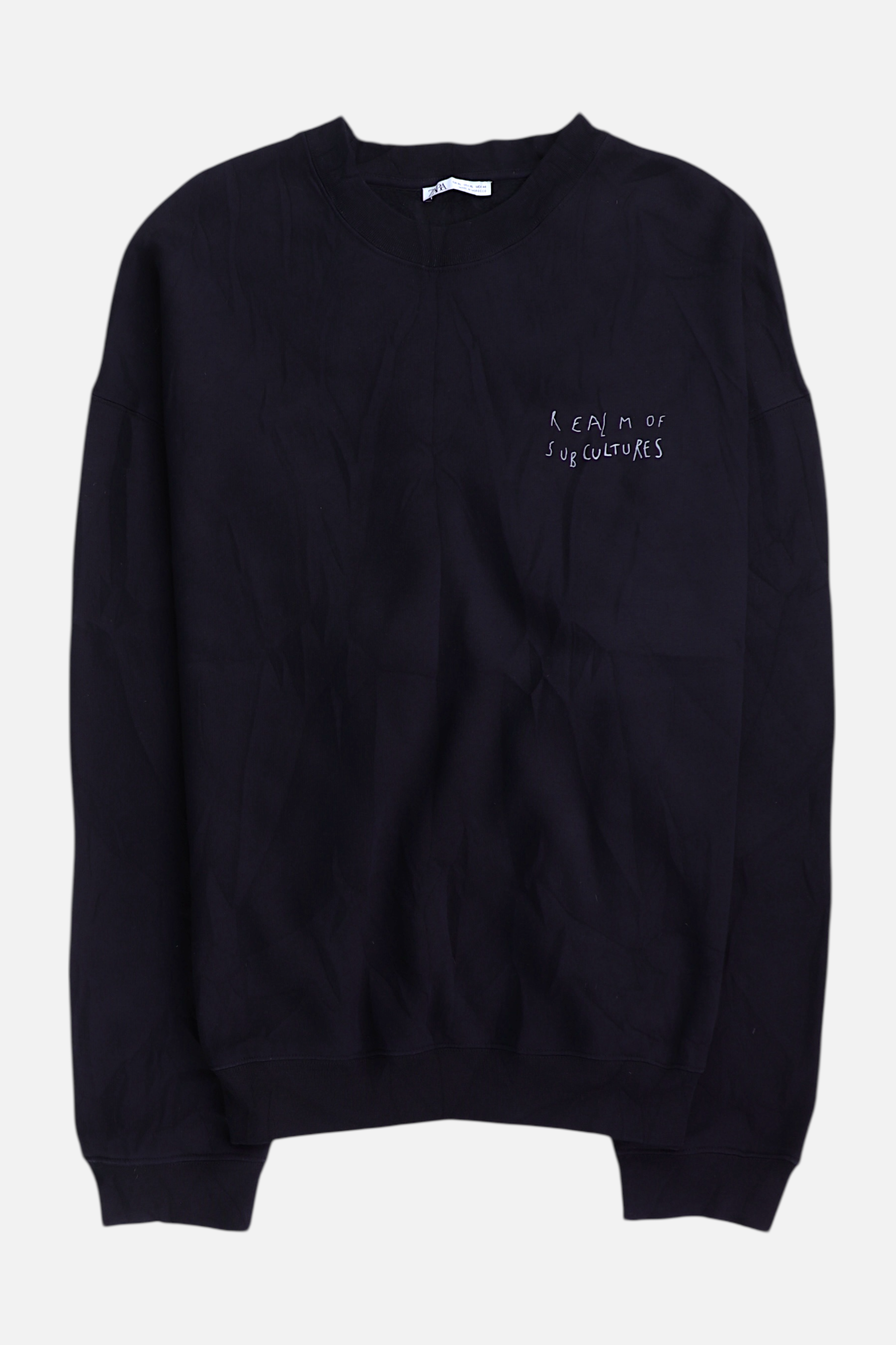 ZARA Sudadera Sweatshirt Basic - Hombre - XL