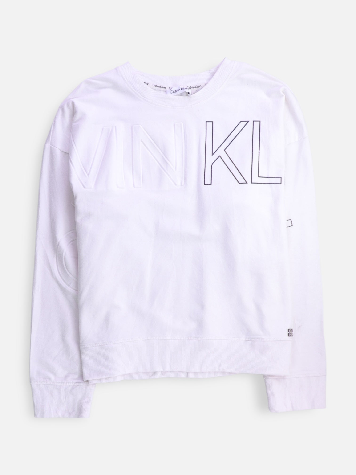 Calvin Klein Sudadera Sweatshirt Basic - Mujer - Medium
