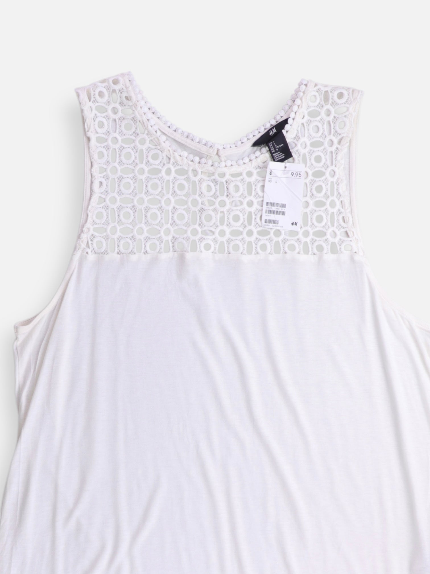 H&M Blusa Tank Top - Mujer - Large