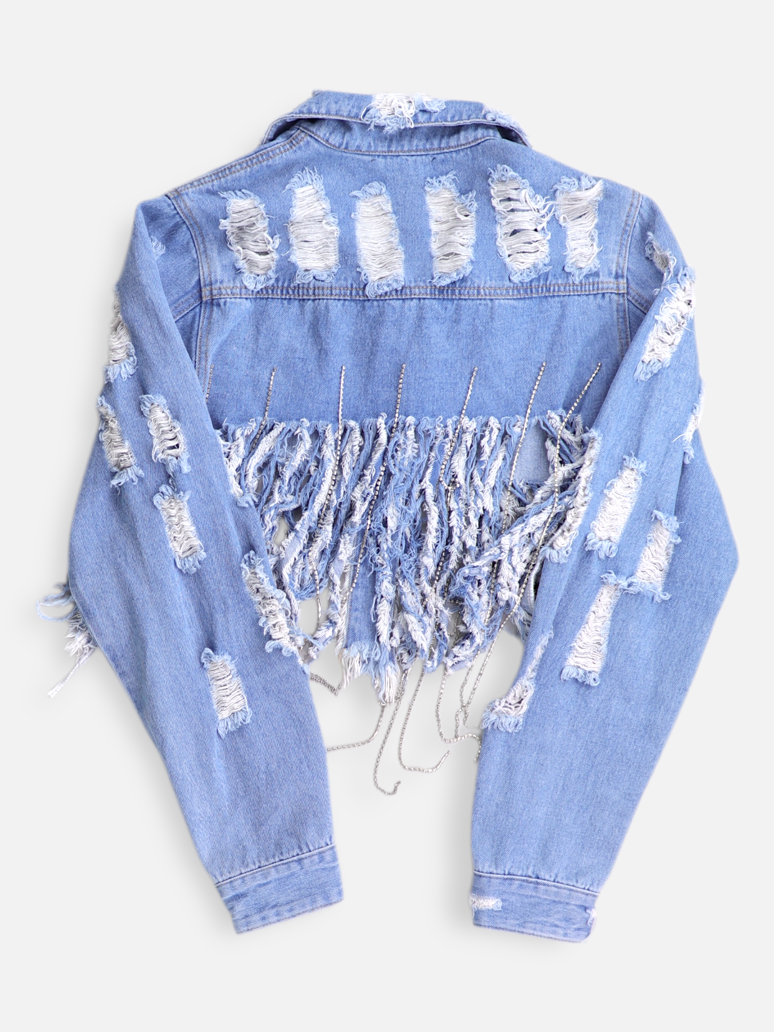Chaqueta Denim  Crop Top - Mujer - Medium