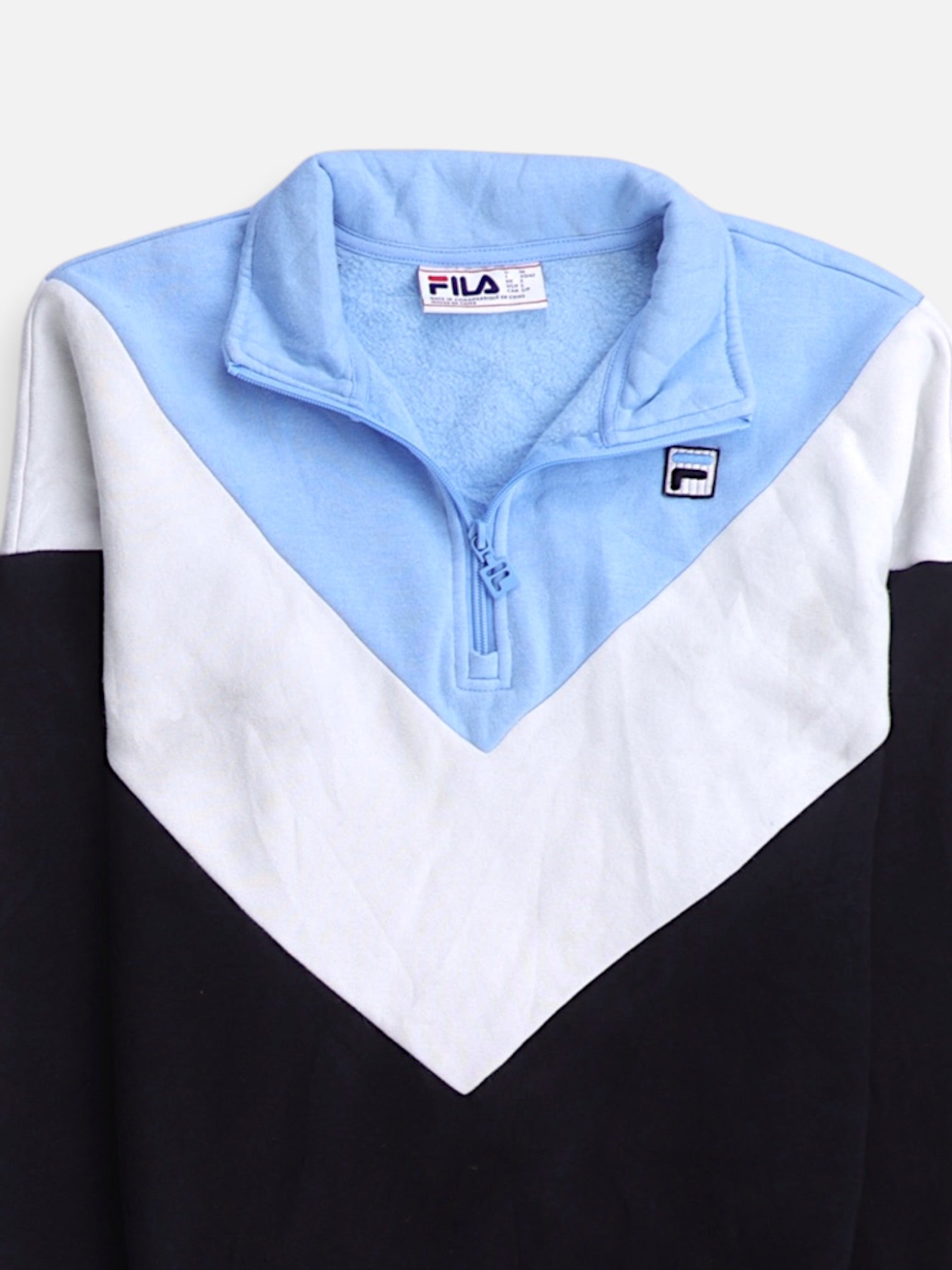 Fila Sudadera Fleece Color Block - Mujer - Small