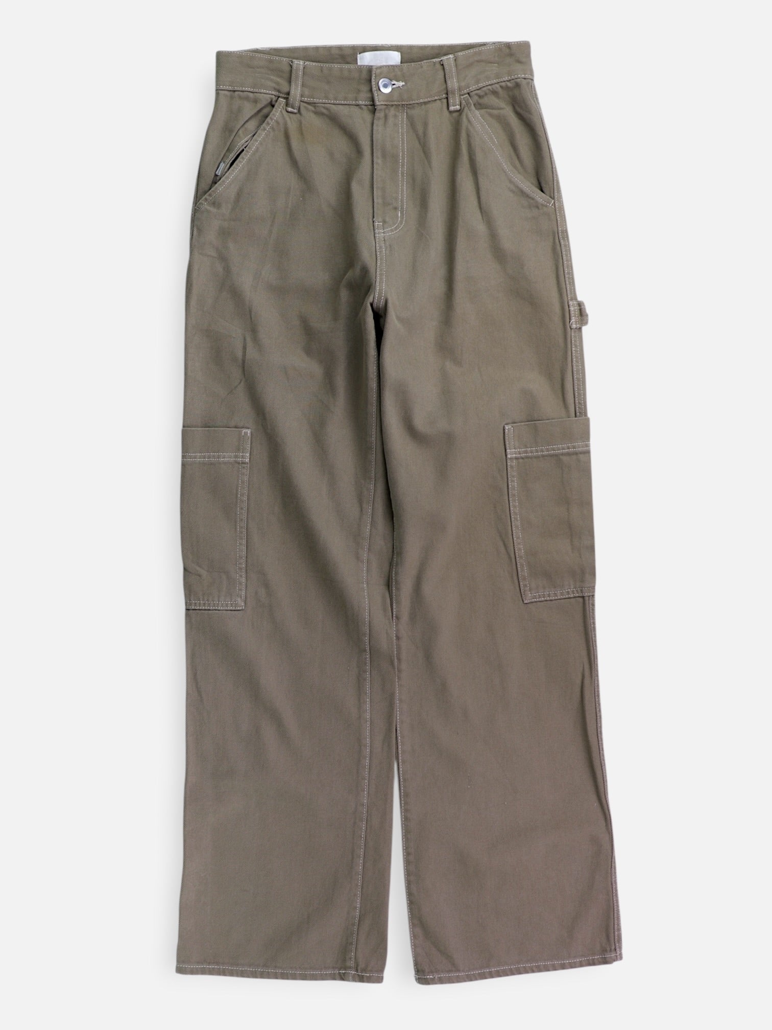 H&M Jean Regular Fit Cargo - Mujer - 6